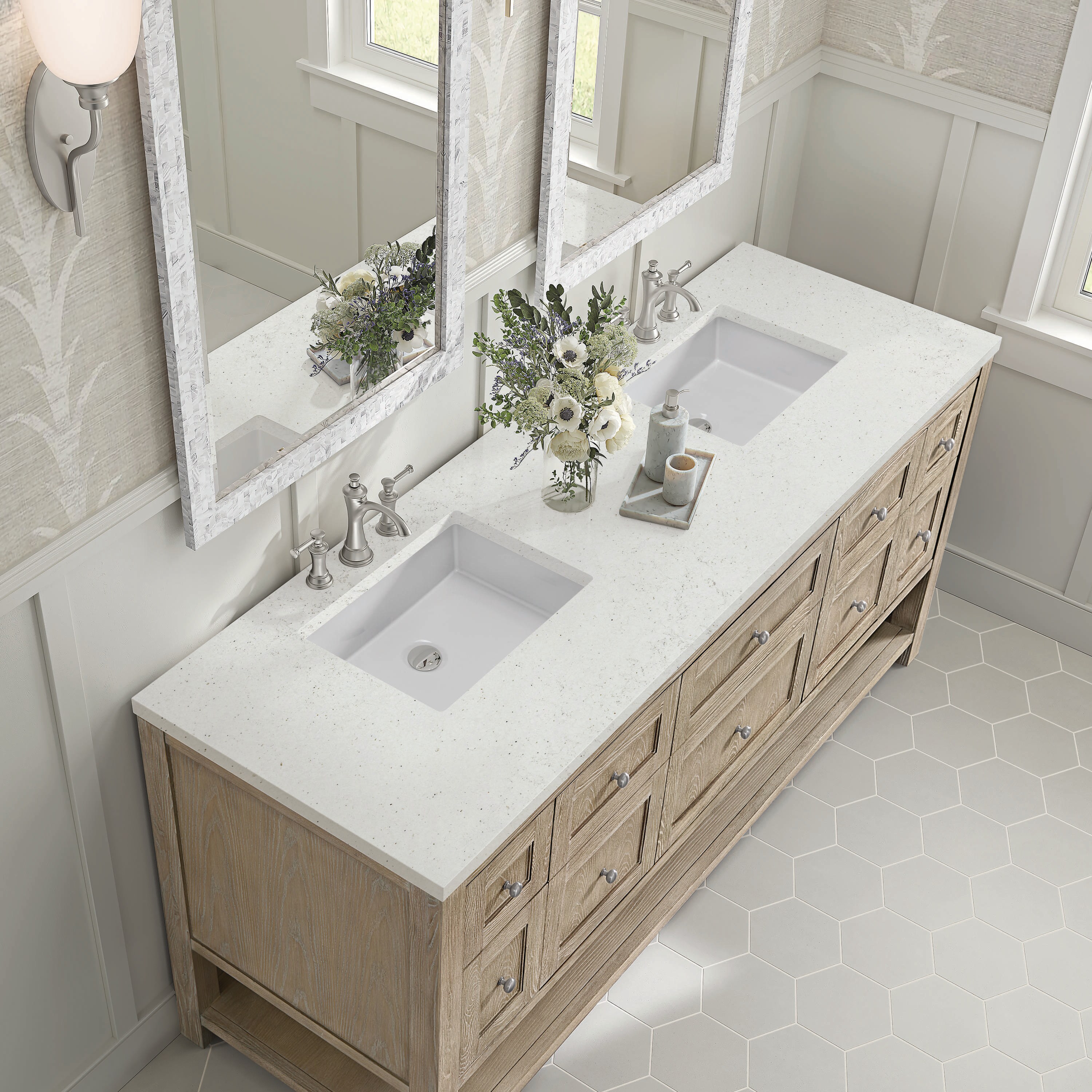James Martin Vanities 330-V72-WWO-3LDL Bath-Vanity-Combo - View #5