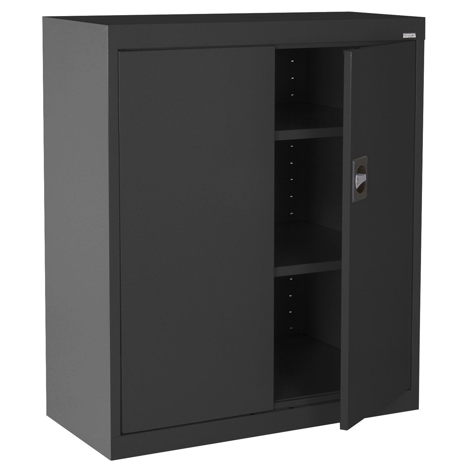 Sandusky EA2R361836-09 36-Inches W x 36-Inches H x 18-Inches D Freestanding Steel Garage Cabinet in Black
