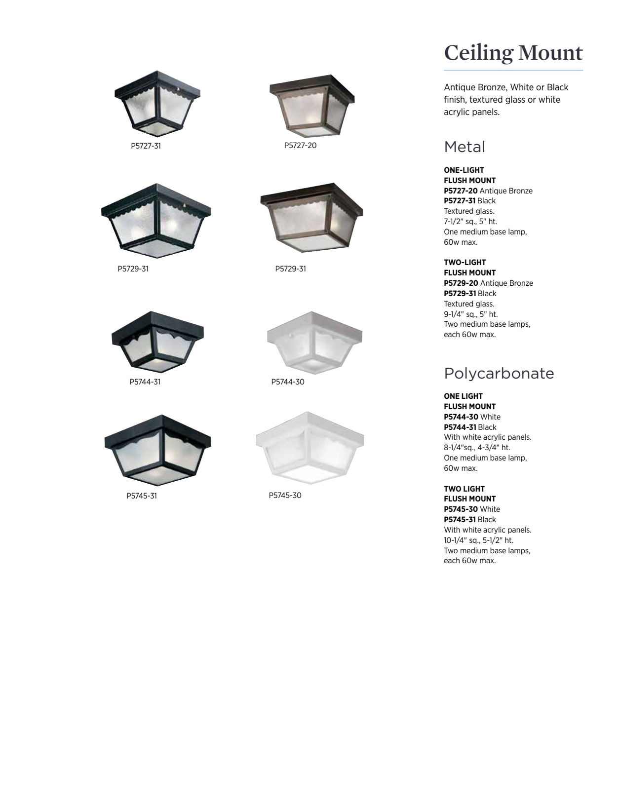 White Glass Indoor/Outdoor Ceiling Mount Light Fixture