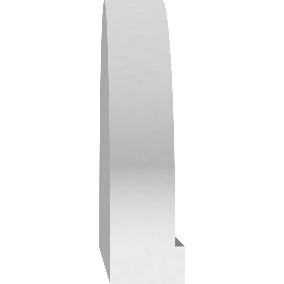 Ekena Millwork PEDPS028X080ELL03 Exterior-Window-Trim - View #4