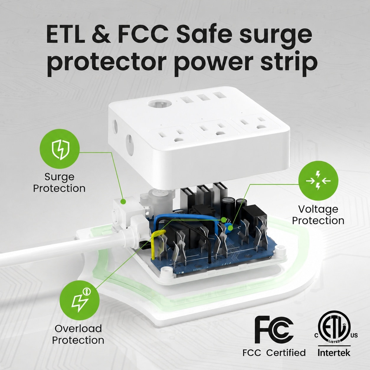 Phewnyzo LPW0728W175 Electrical-Power-Strips - View #6
