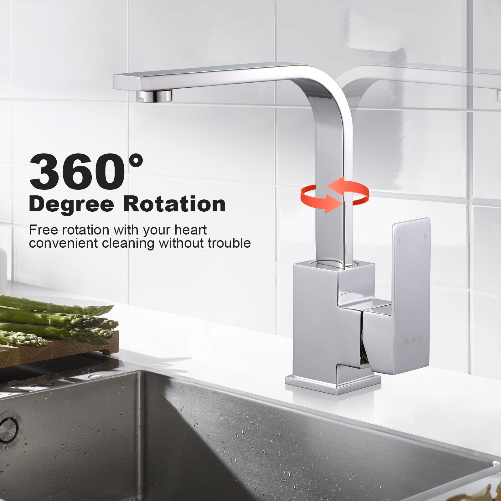 WOWOW 2312301C-LW Lavatory-Faucets - View #2