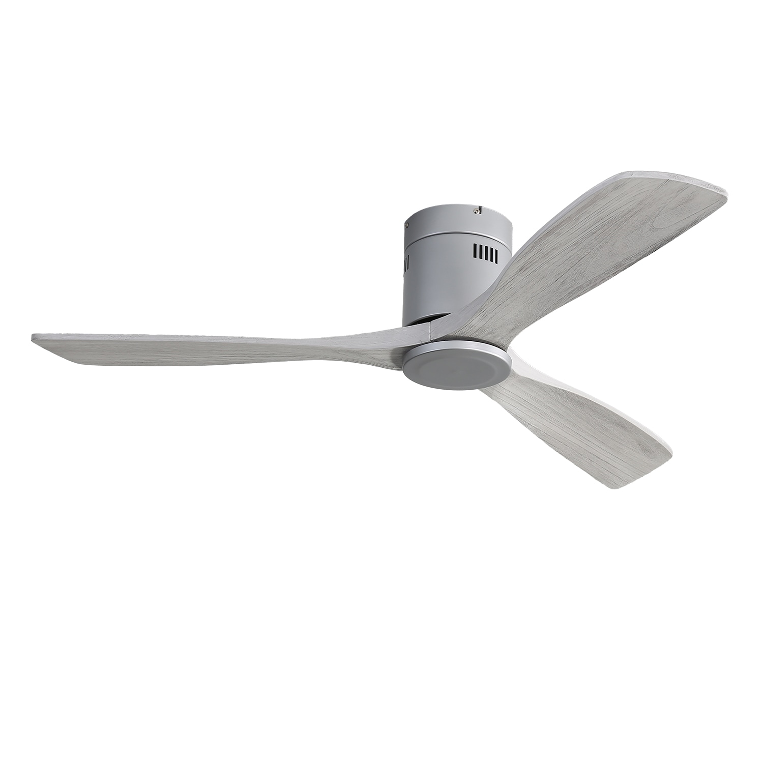  52LS43055SV NatureGrove 52-in Gray with Matte Blades Ceiling Fan Without Light - Remote Included ( 3 -Blade )