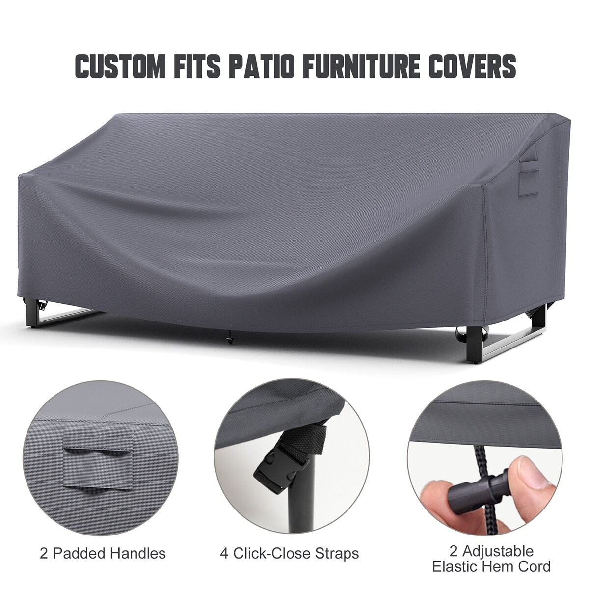 Rilyson FSCRGY1004 Patio-Furniture-Covers - View #10
