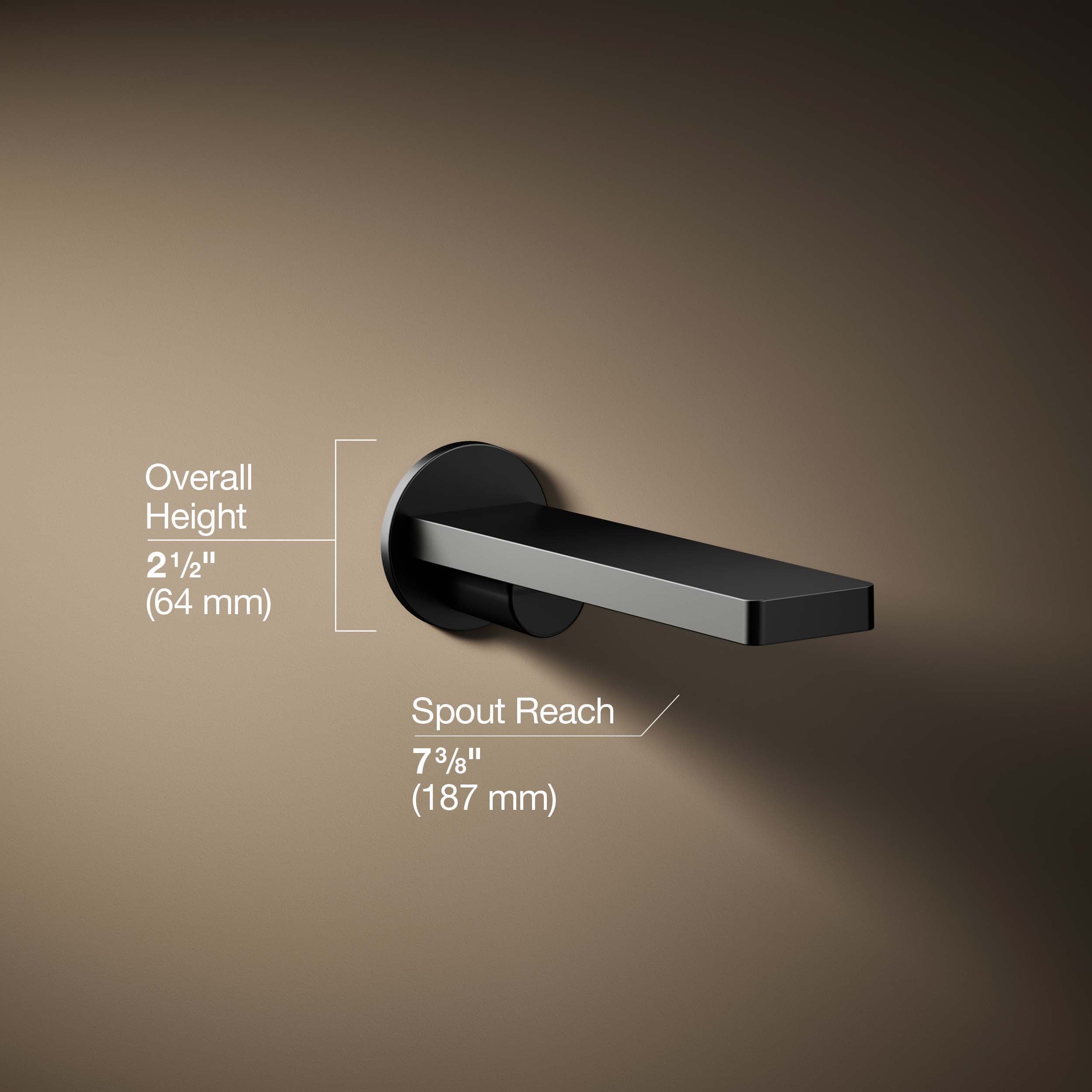 KOHLER K-73120-BL Tub-Spout - View #3