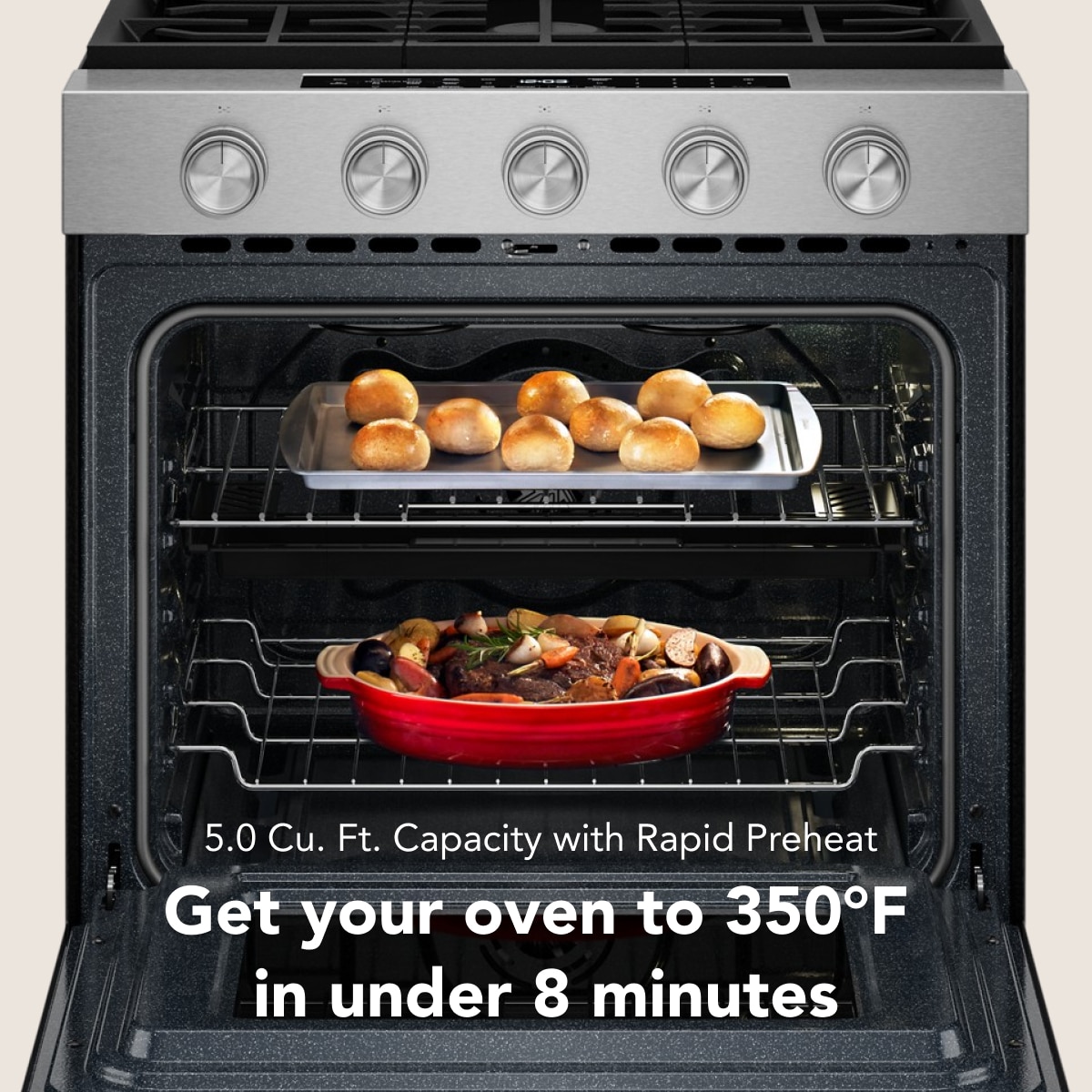KitchenAid KSGS530SPS Freestanding-Gas-Ranges - View #12