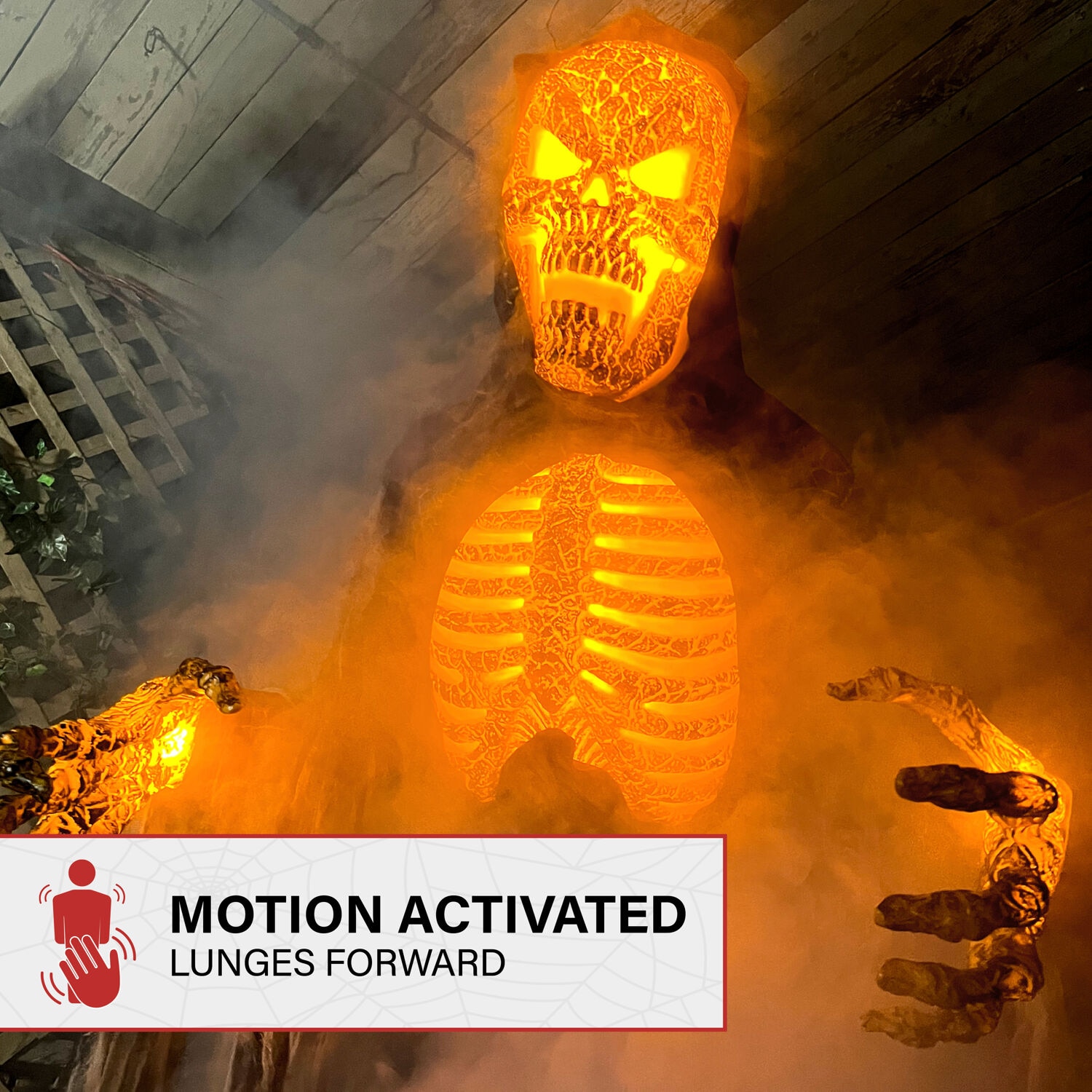 Haunted Hill Farm HHSMOLDRGHL-4FLSA Halloween-Animatronics - View #4