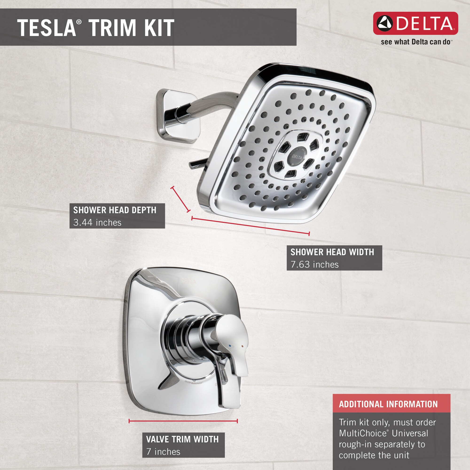 Delta T17252 Tub-Shower-Faucets - View #5