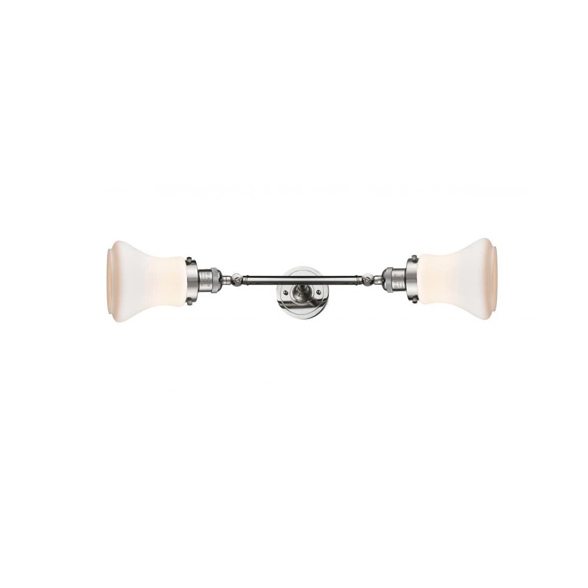Innovations Lighting - 208L-PN-G191 Franklin Restoration Bellmont Bathroom Vanity Light