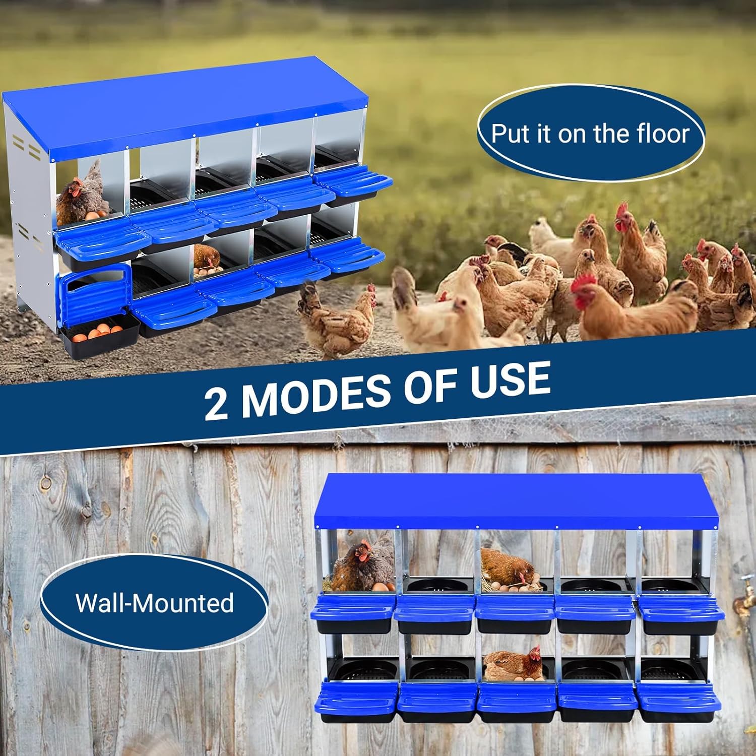 Qeetex GGL-PPG-33CXHD77 Chicken-Coops-Rabbit-Hutches - View #6