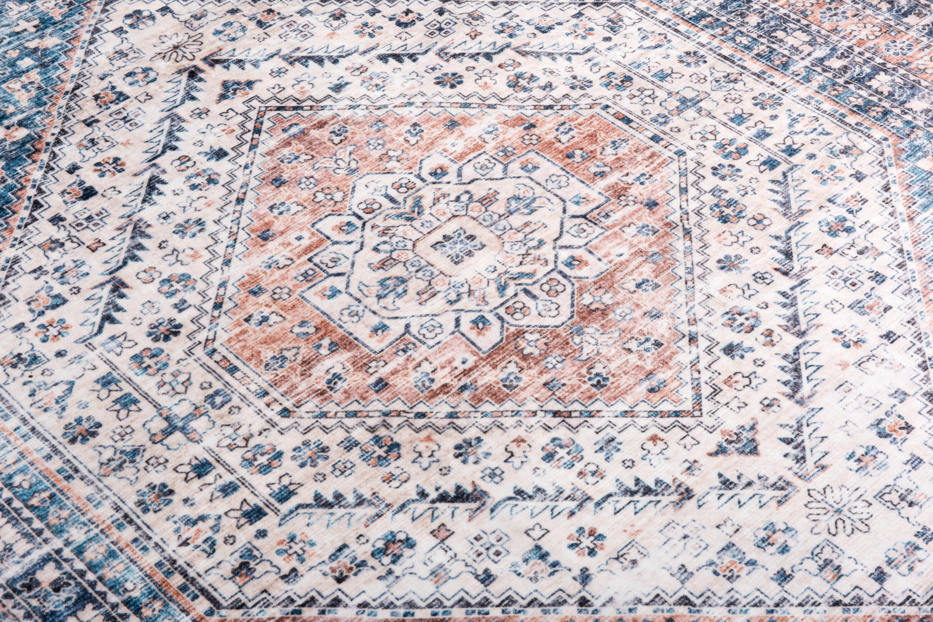World Rug Gallery 7026BLUE5X7 rugs - View #9