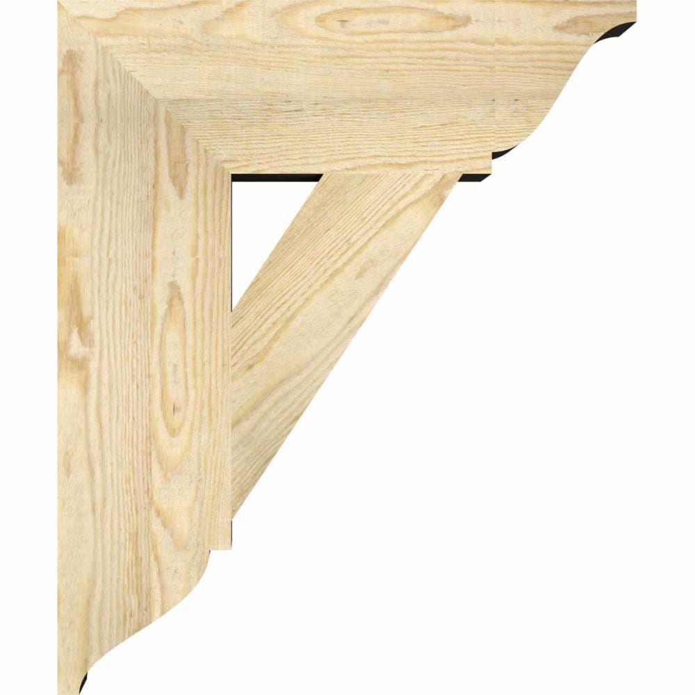 Ekena Millwork BKT06X20X24TRA01RDF Exterior-Brackets-Braces - View #3