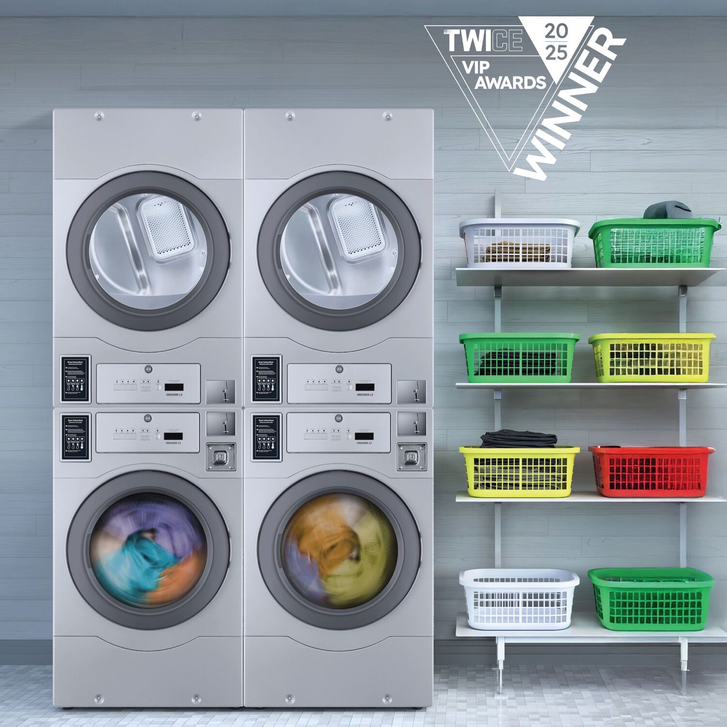 Crossover EDRYERSTACK Coin-Operated-Dryers - View #4