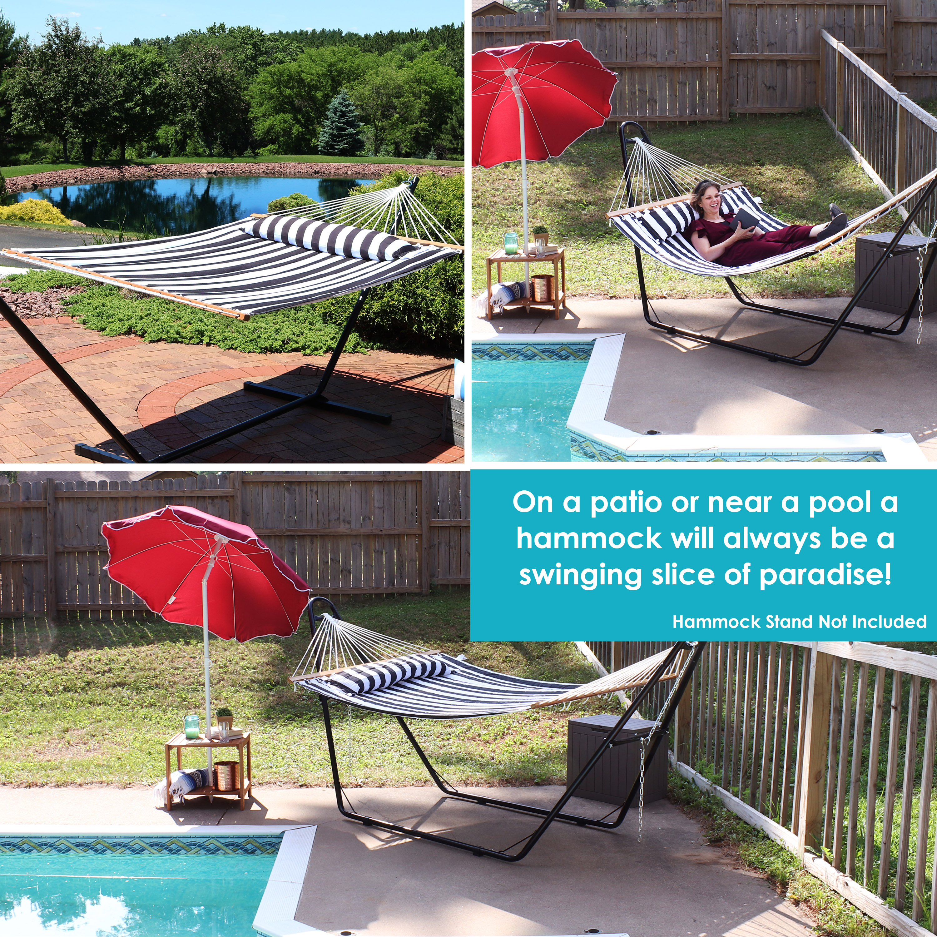 Sunnydaze Decor LY-QFH-BLK hammocks - View #4