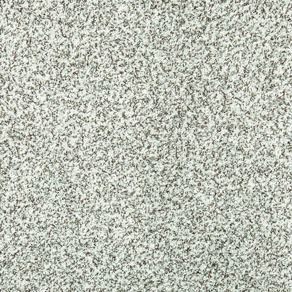 STAINMASTER STP62-12-L003 Tranquil Walk II Folkstone Gray 52-oz sq yard Triexta Textured Indoor Carpet