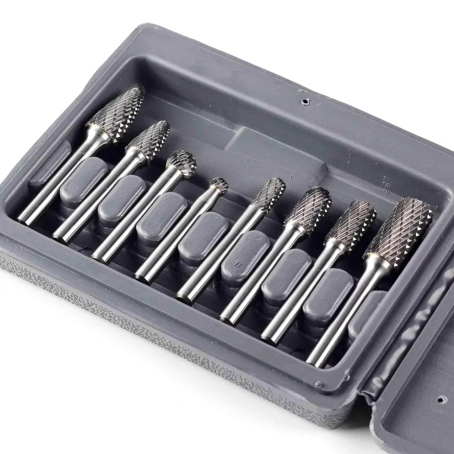 FindBuyTool SC-5L6 1/2-in Double Cut Carbide Burr with 1/4-in Shank