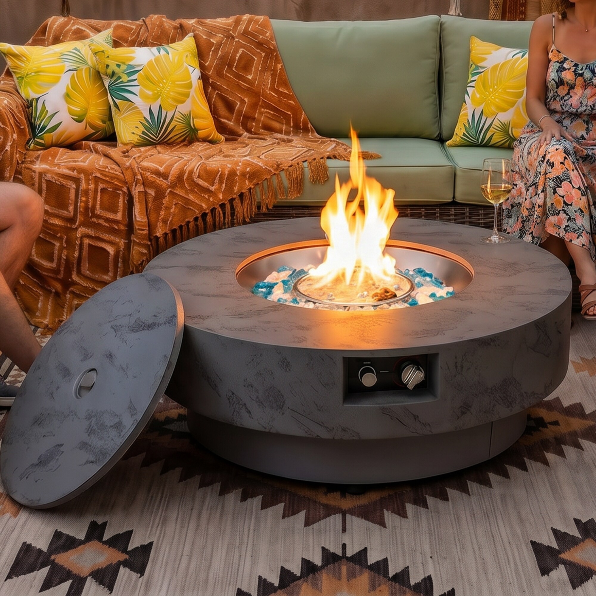 Sunrinx MG16-GAS-06 Outdoor-Gas-Firepits - View #5