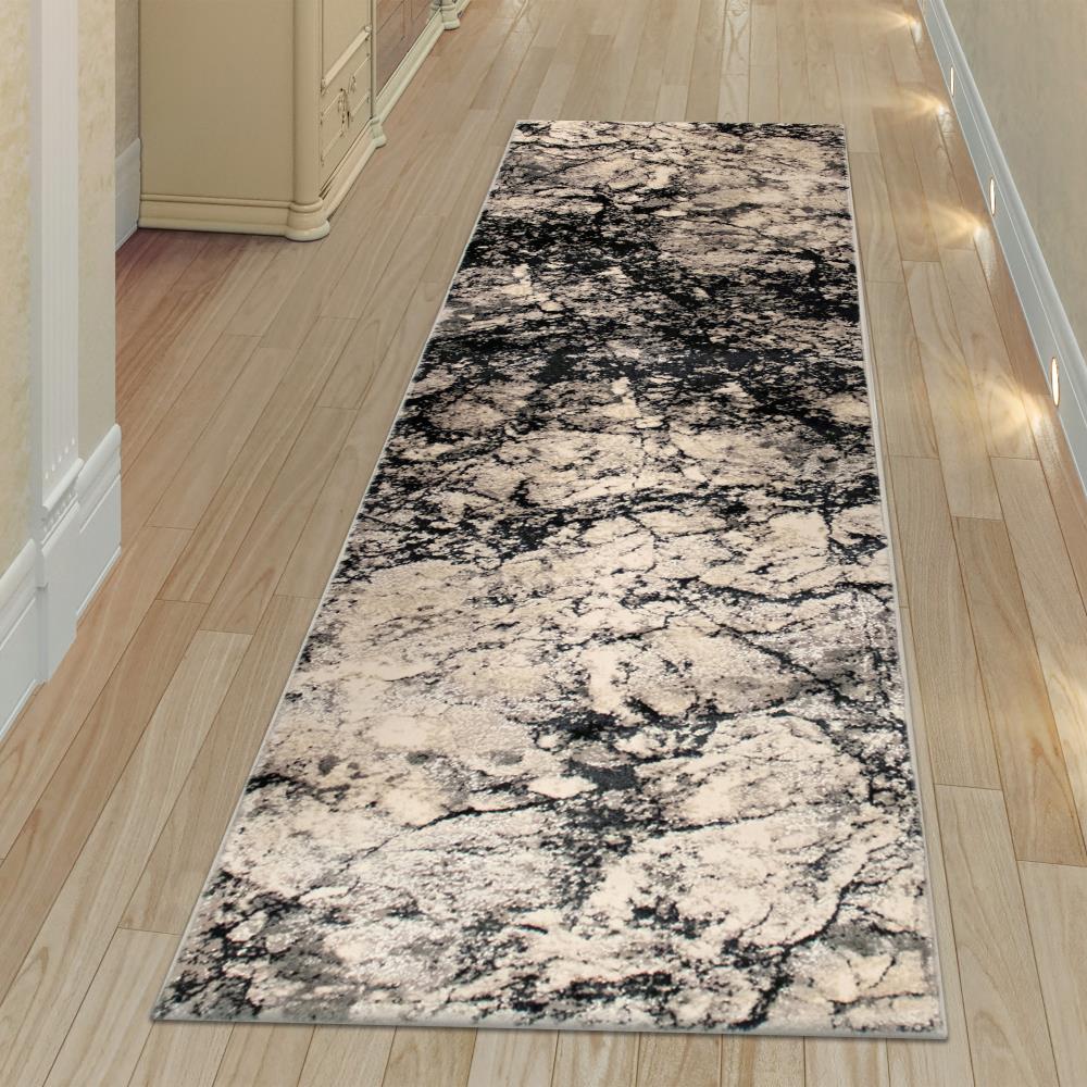 Liora Manne TSA91858347 Taos 9 X 12 (ft) Grey Indoor Abstract Industrial Area Rug