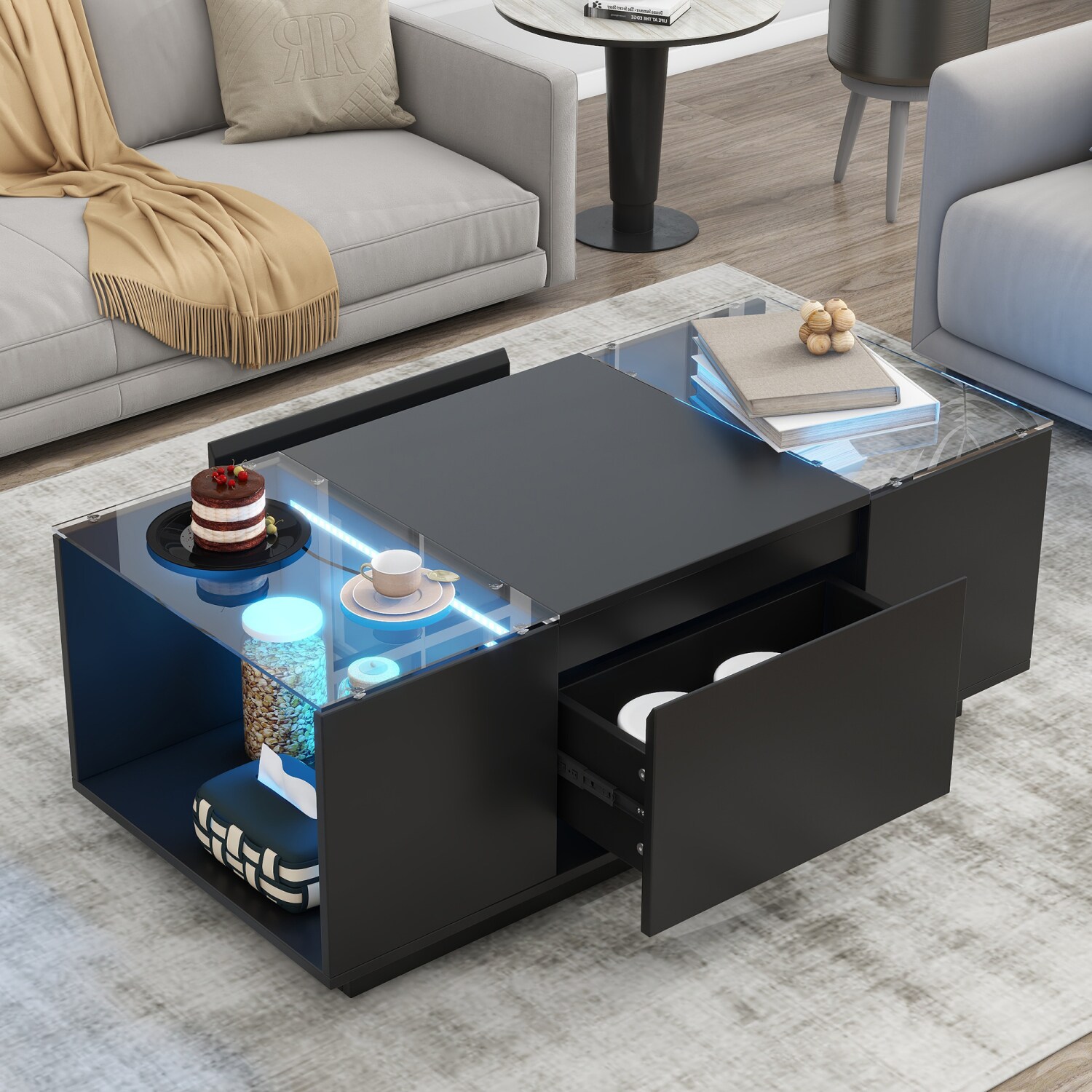 Streamdale Furniture N724P290056B Console-Sofa-Tables - View #2
