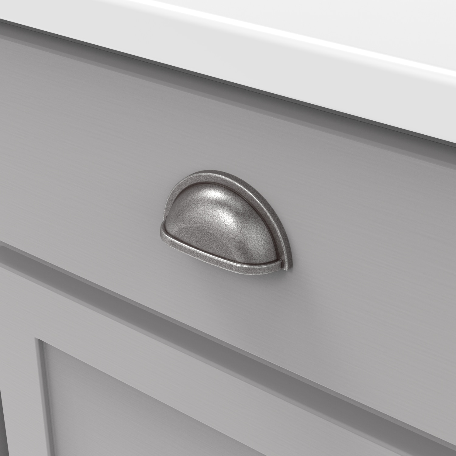 Hickory Hardware P3055-BNV-5B Cabinet-Pulls - View #3