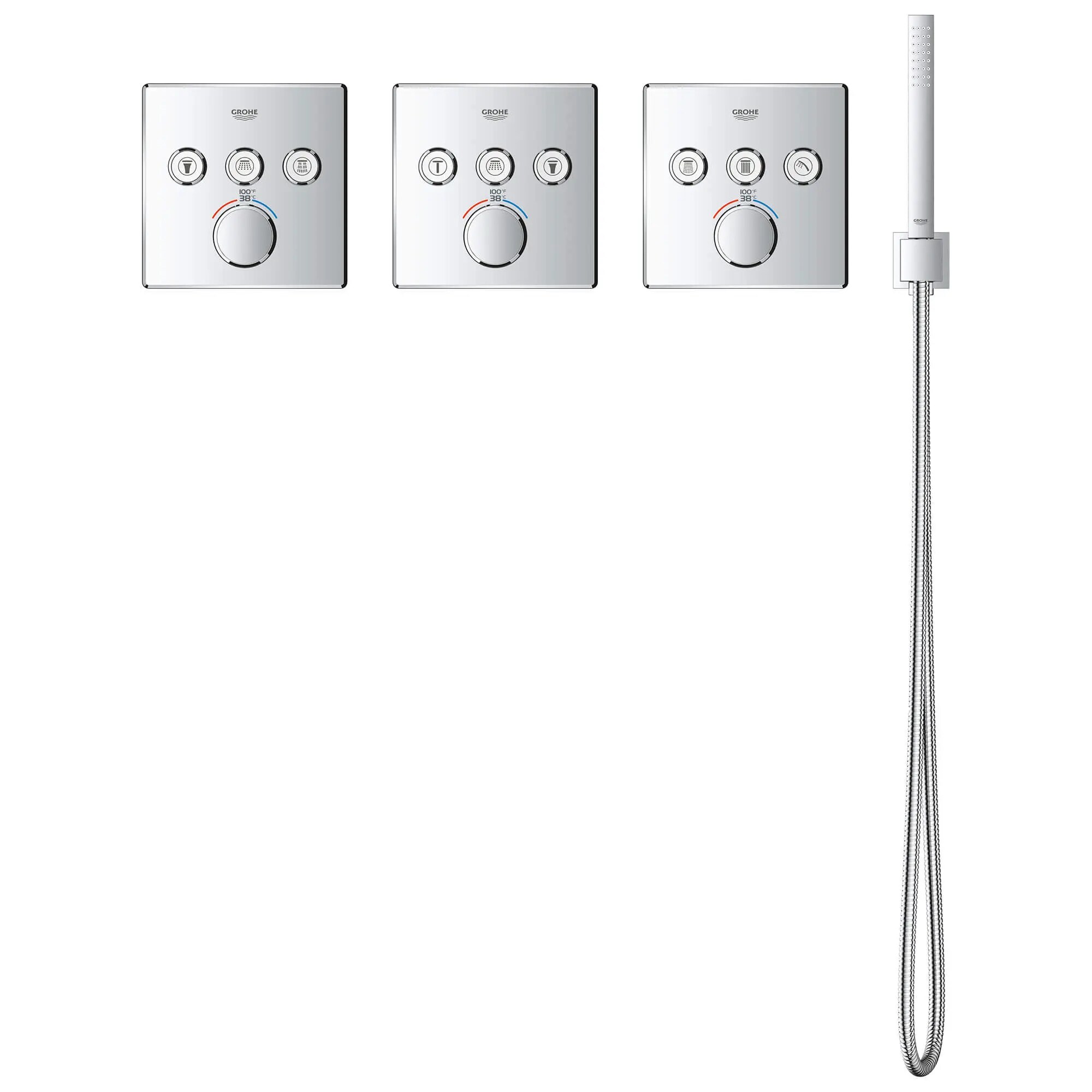 GROHE 28143001 Bath-Shower-Facc - View #4