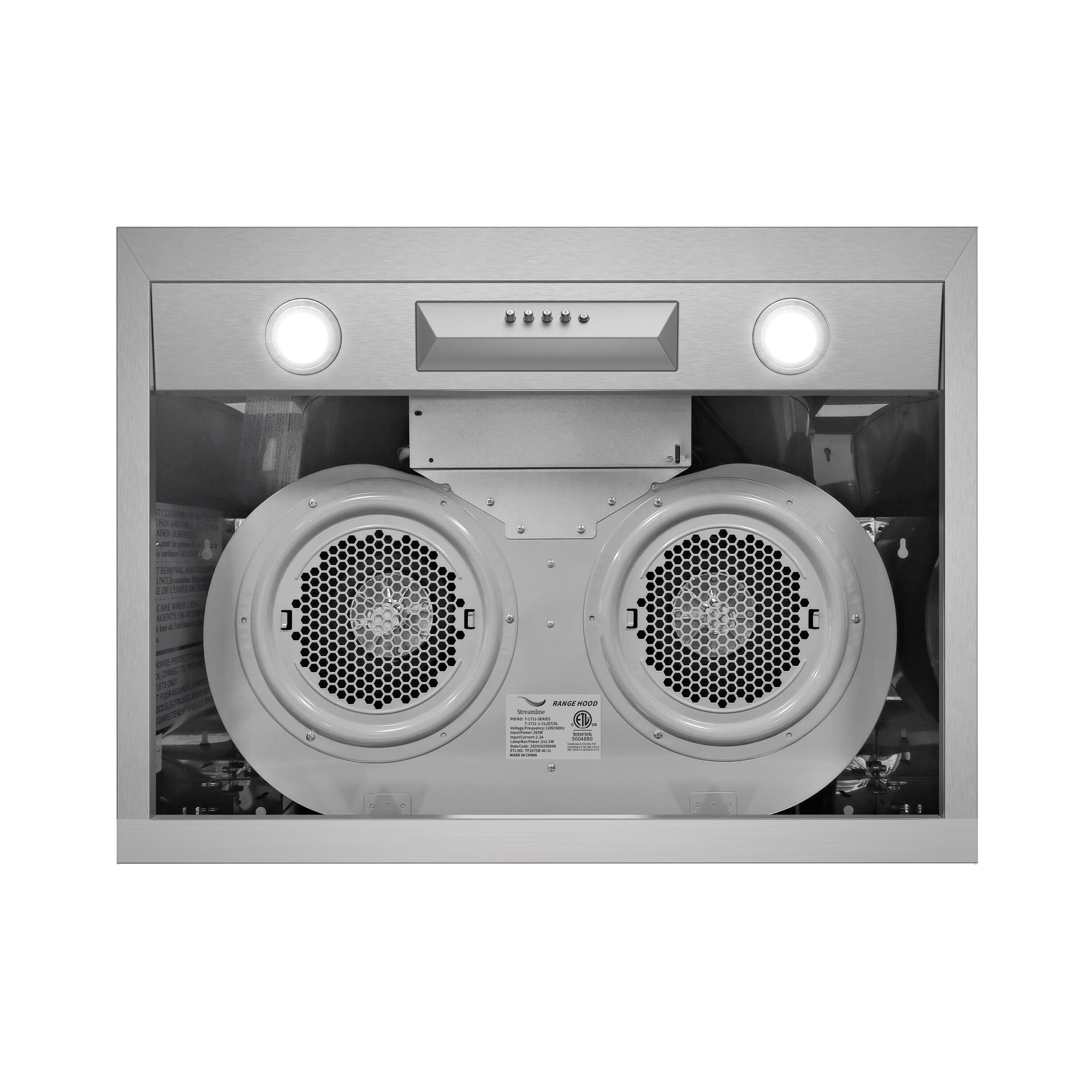 Streamline T-1711-1-CL Undercabinet-Range-Hoods - View #13