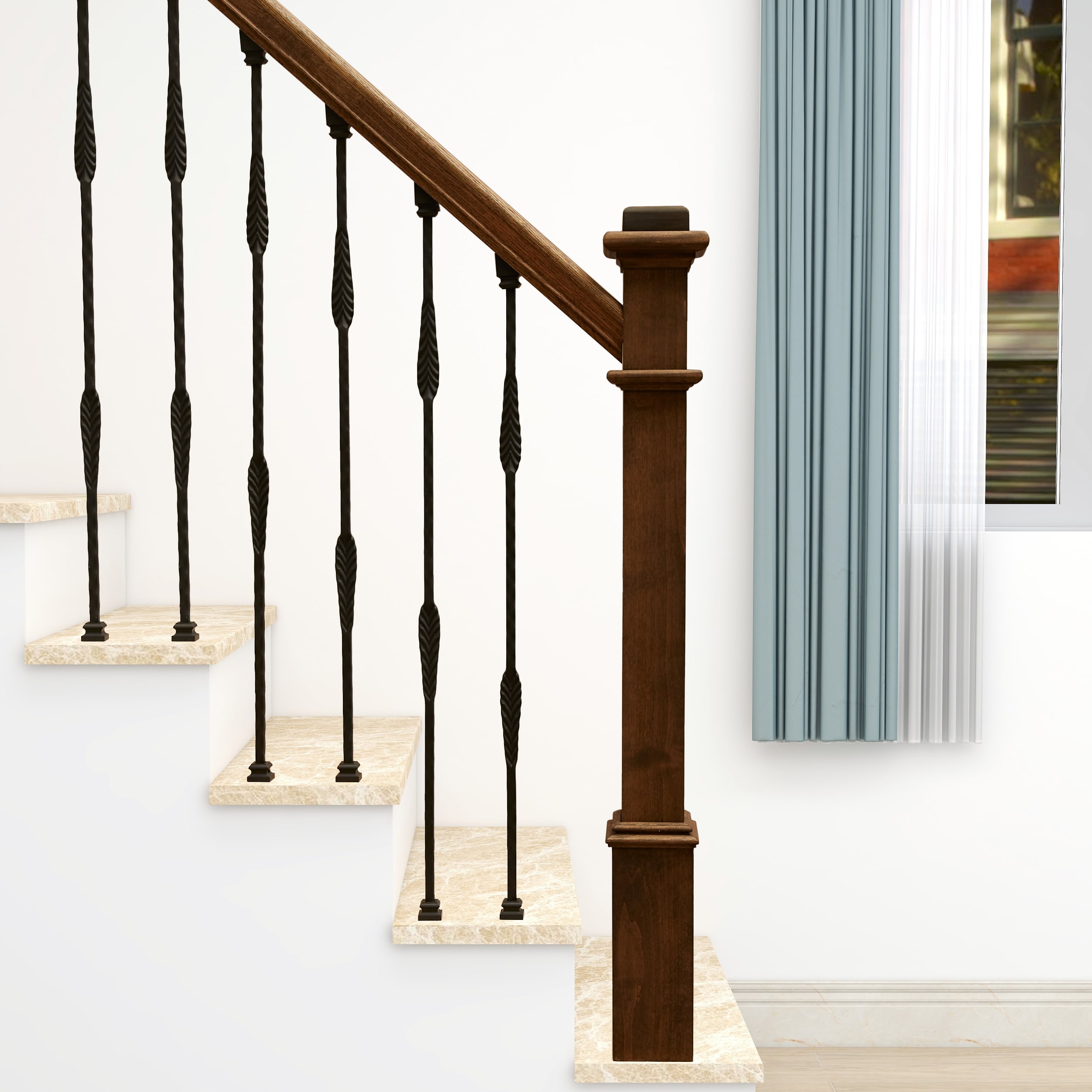 RELIABILT WGSH904SB Interior-Stairpart-Balusters - View #5