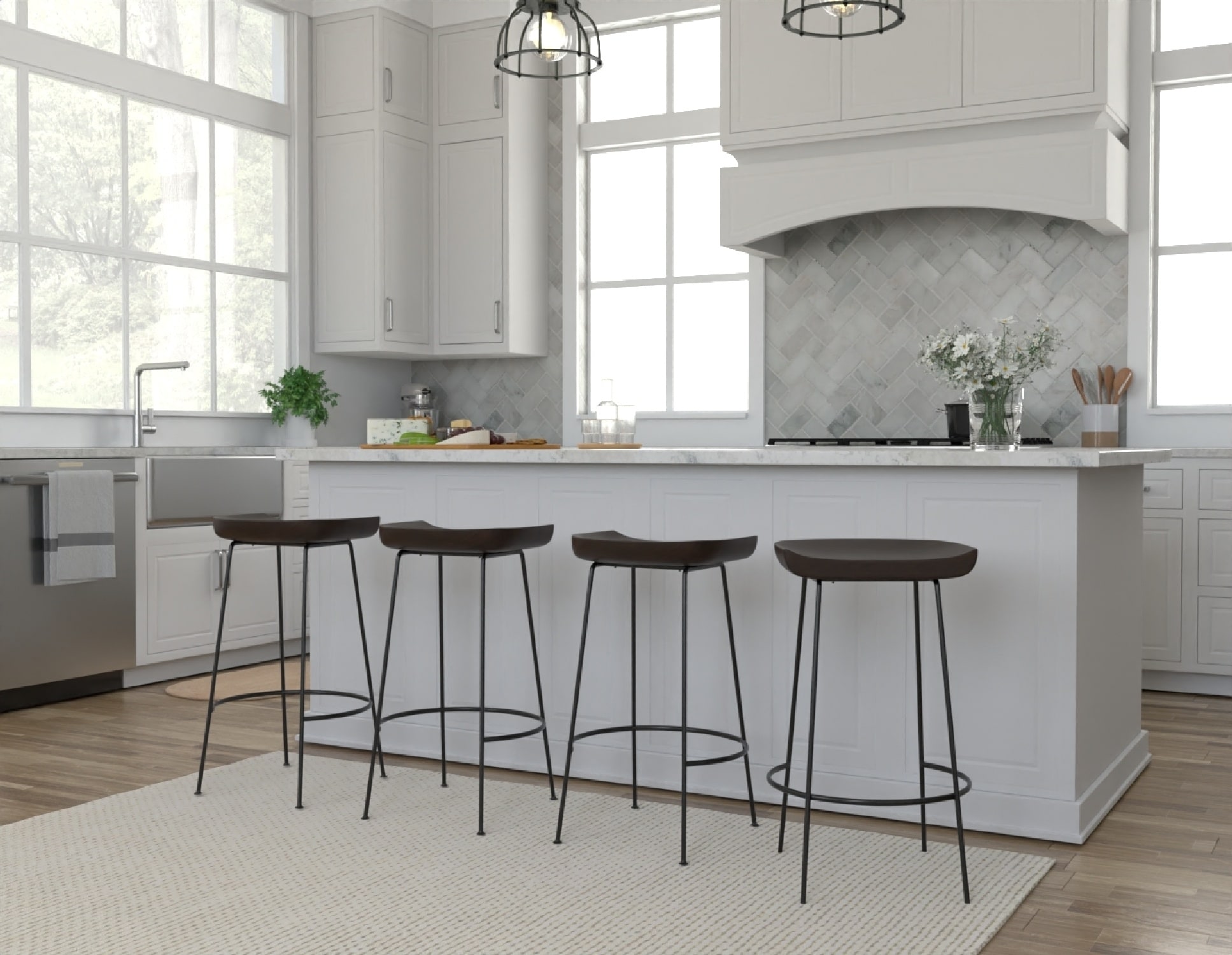 Carolina Cottage CF2430CHETBK stools - View #7