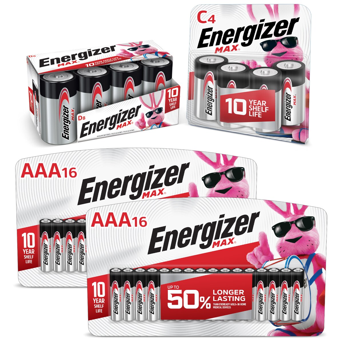 ENERGIZER Pile Power Family pack de 16 piles AAA ≡ CALIPAGE