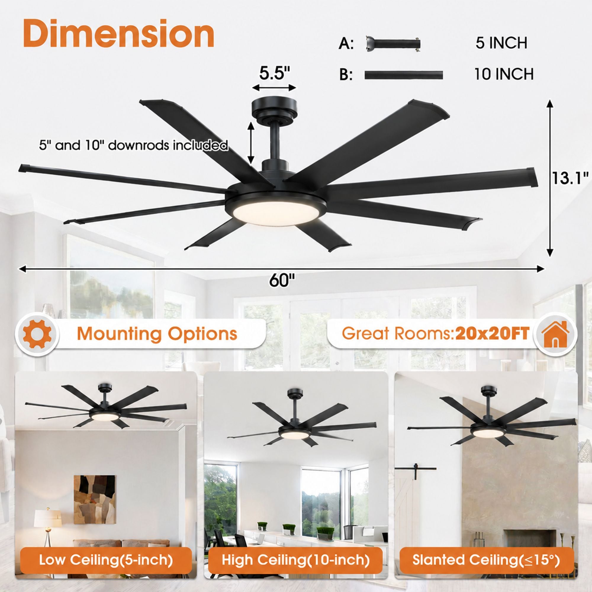 Parrot Uncle F6105110V Ceiling-Fans - View #9