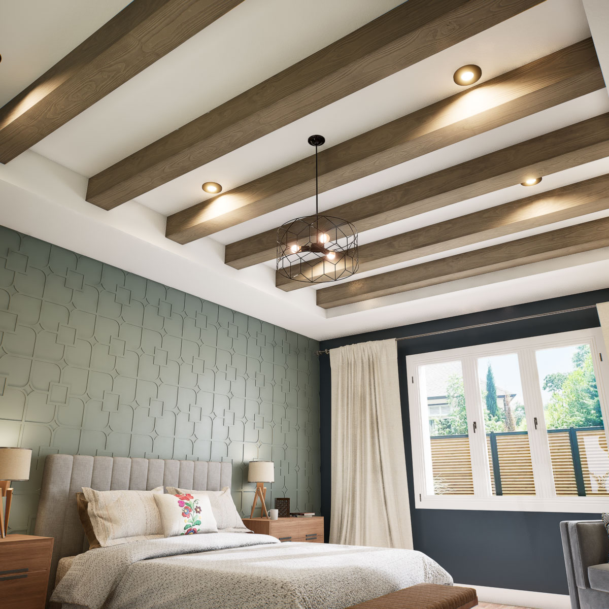 Ekena Millwork BMSD3C0080X120X120AL Faux-Beams - View #8