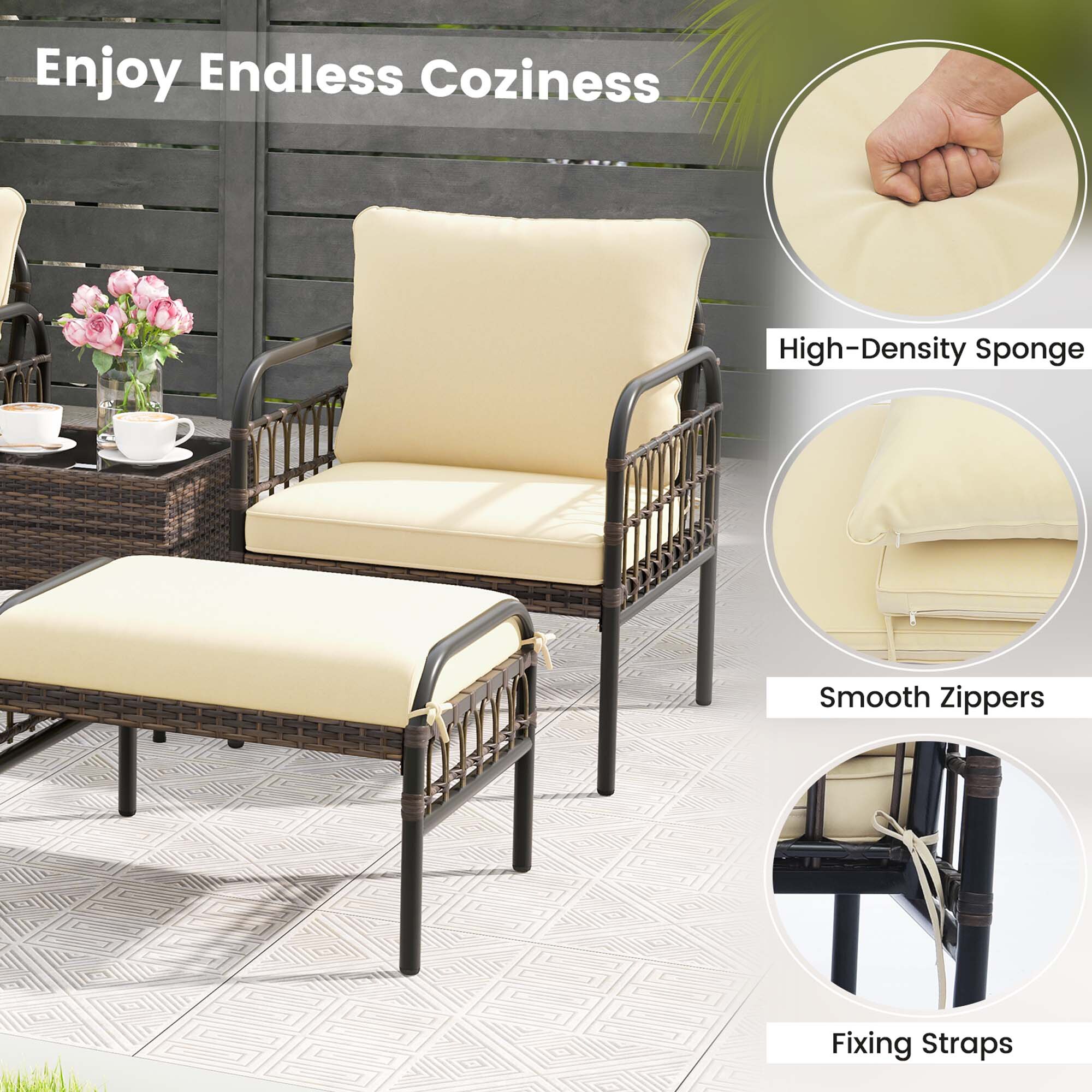 Costway LWS00068 Patio-Conversation-Sets - View #6