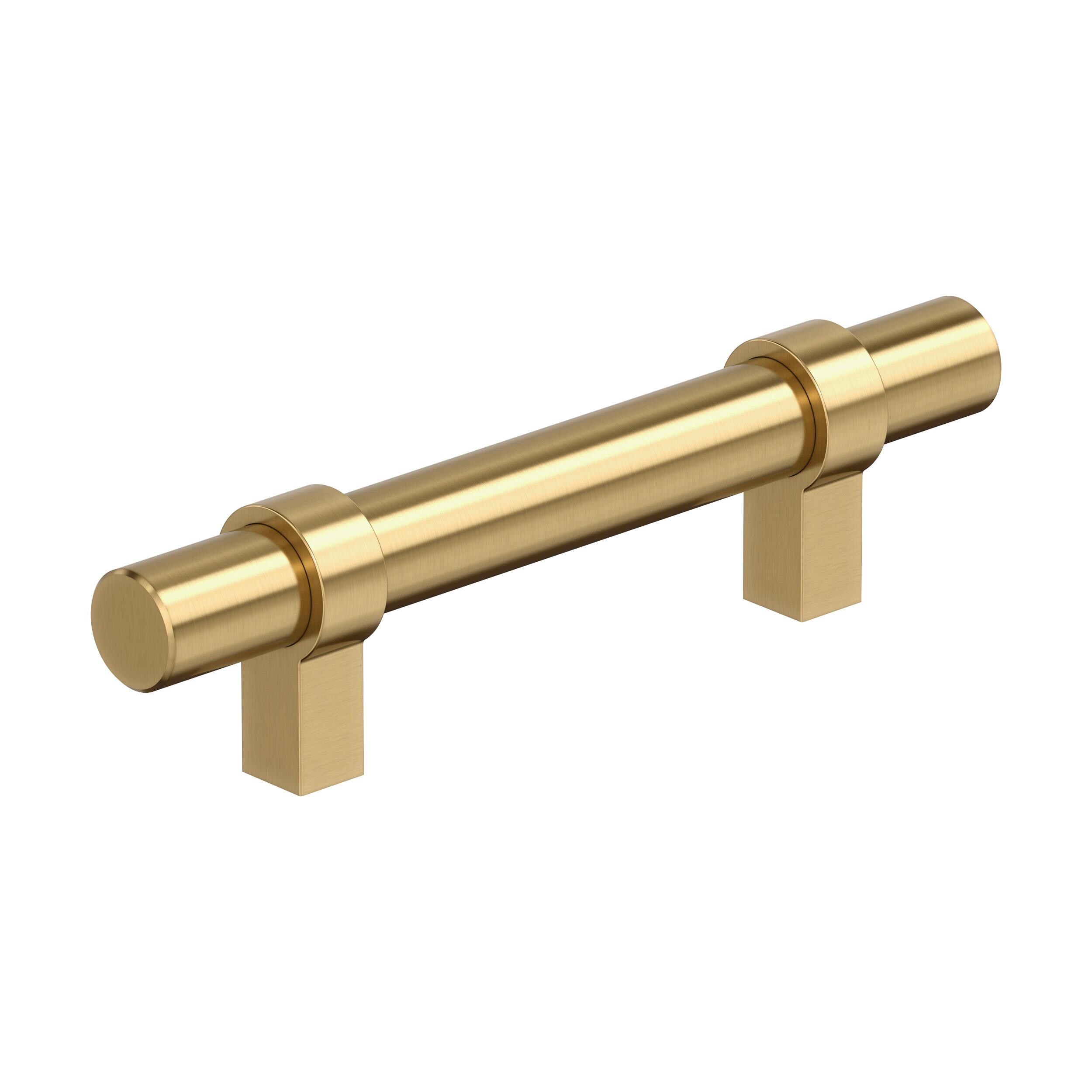 Amerock 25VMP37160CZ Central 3-in , 76mm Center to Center Champagne Bronze Cylindrical Bar 25 -Pack