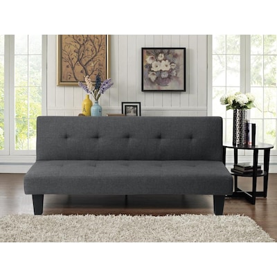 Serta Charcoal Polyester Sofa Bed In, Serta Corey Convertible Futon Sofa Bed Assembly Instructions