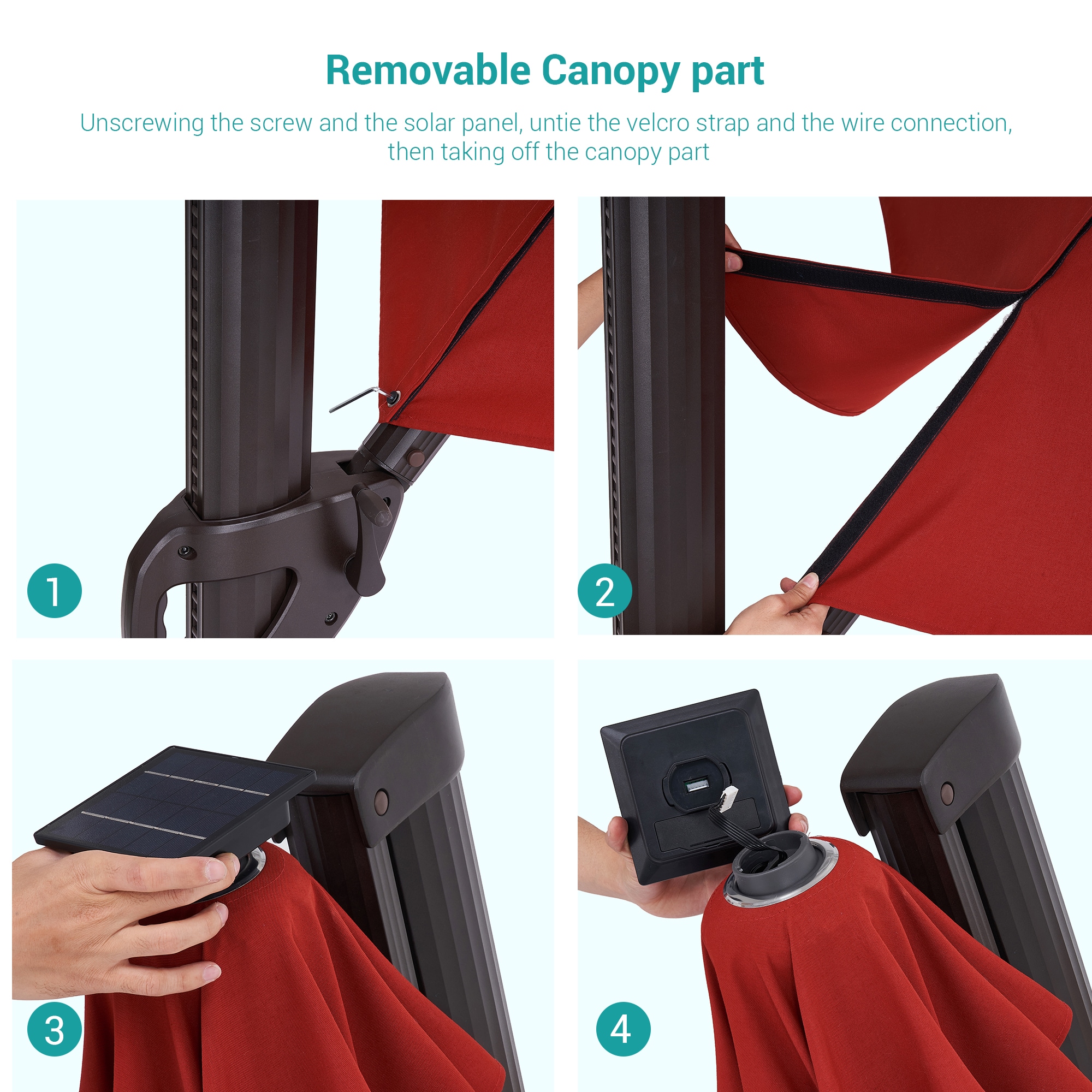 ACEGOSES LW-HCT-TJ21RD Umbrellas-2 - View #7