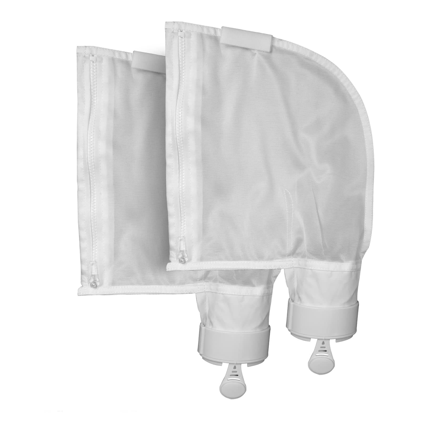 Aoibox  2 Pack Nylon Mesh Pool Cleaner Replacement Filter Bags for 280 and 480 Cleaners Resin Zipper