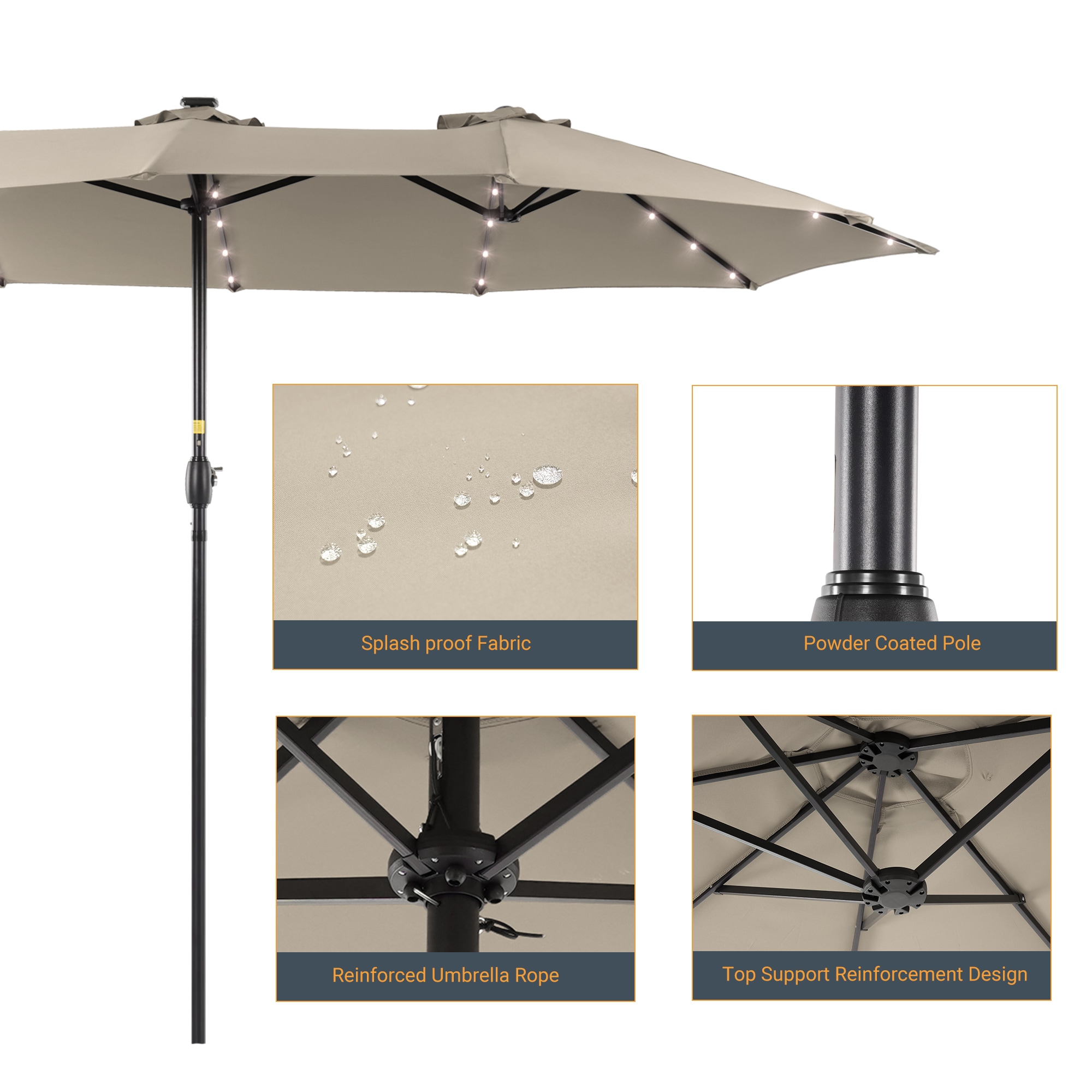 ACEGOSES LW-99GY Umbrellas-2 - View #3