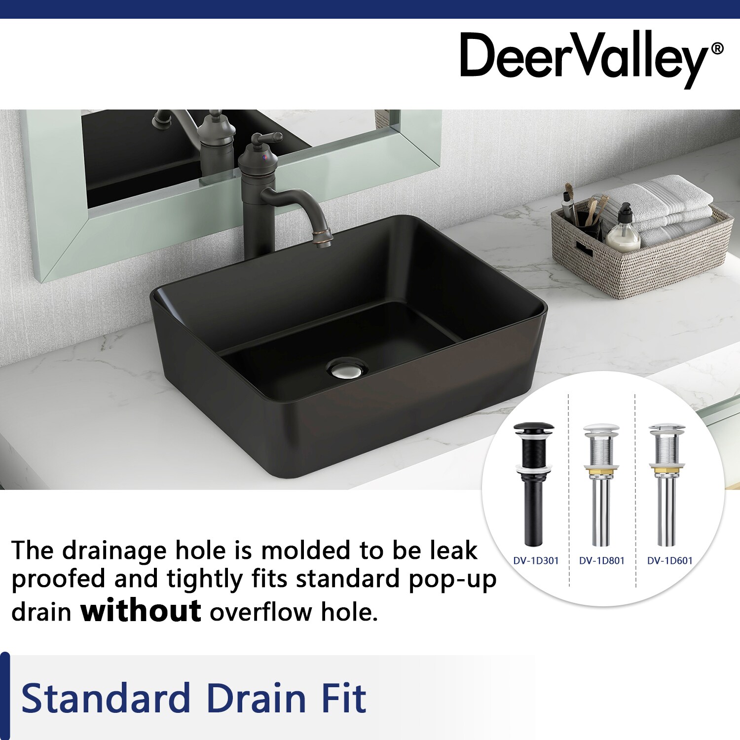 DeerValley DV-2V031 Bath-Sink - View #4