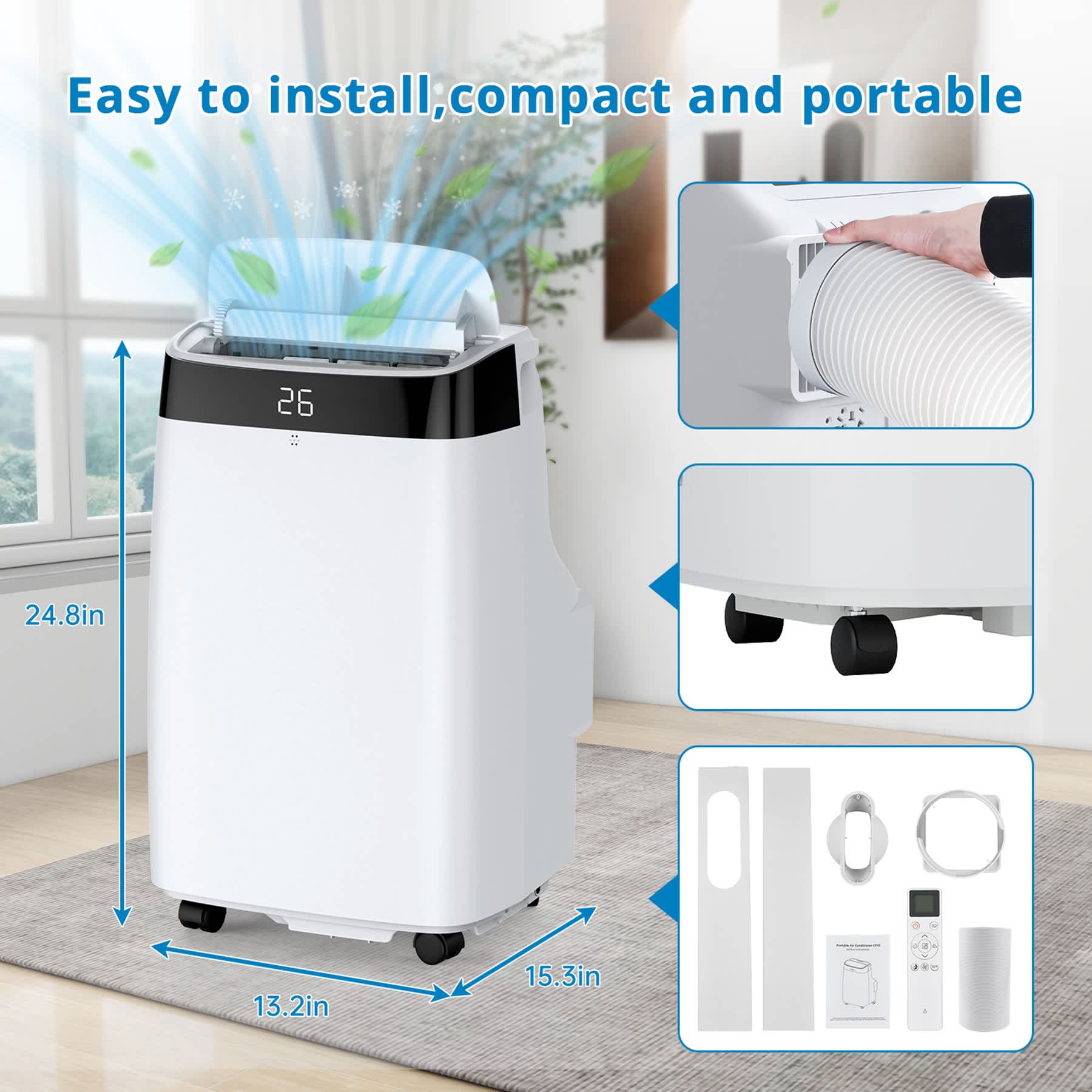 WhizMax LSTY00PHO-10A14U39 Portable-Air-Conditioners - View #8