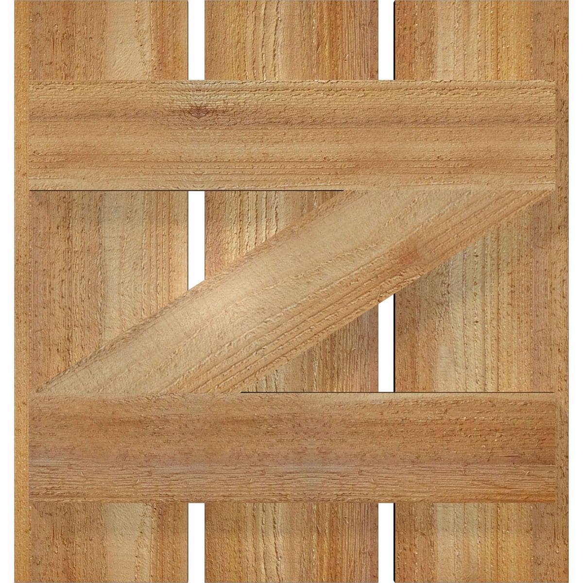 Ekena Millwork RBS06Z17X018RWR Exterior-Shutters - View #5