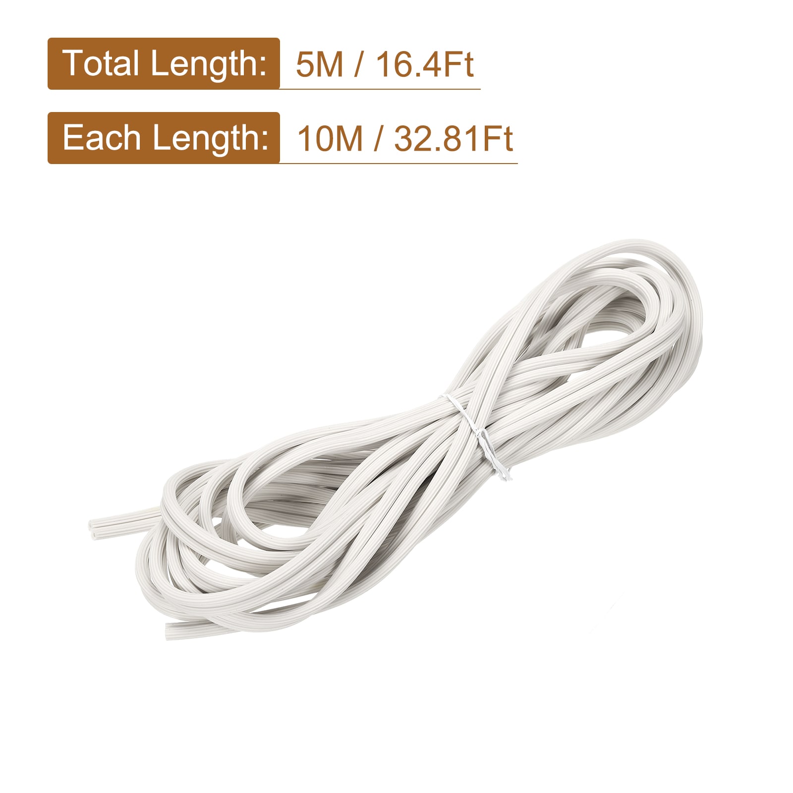 Unique Bargains Screen Spline 10M/32.81Ft Silicone Sealing Strip Window ...