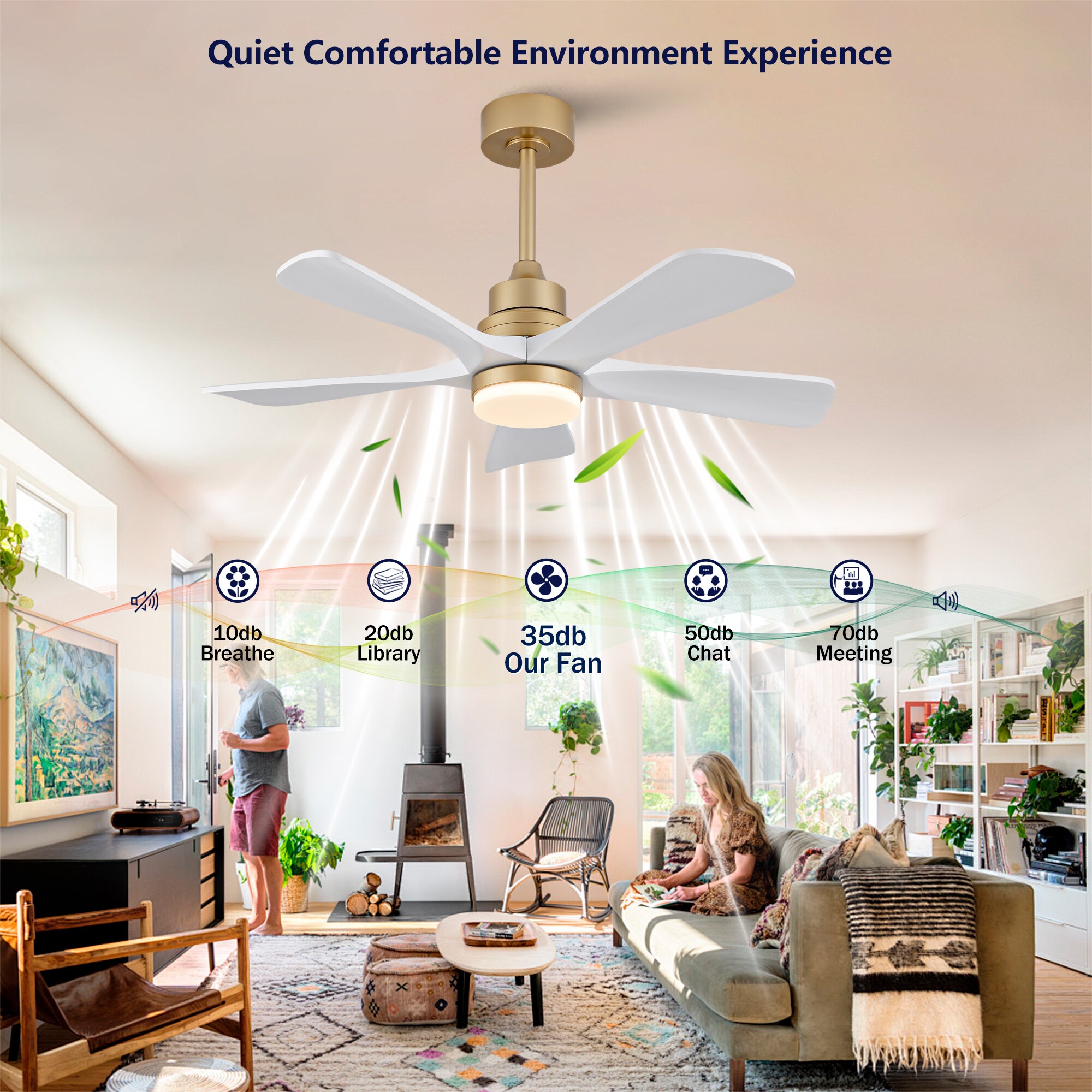 LUXEYARD DS-J-FAN50 Ceiling-Fans - View #10