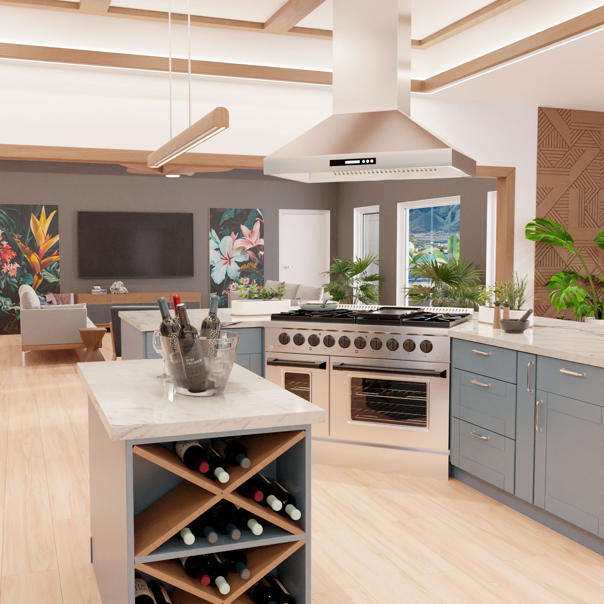 Arcade Green 404B1824 Cabinets-Kitchen - View #12