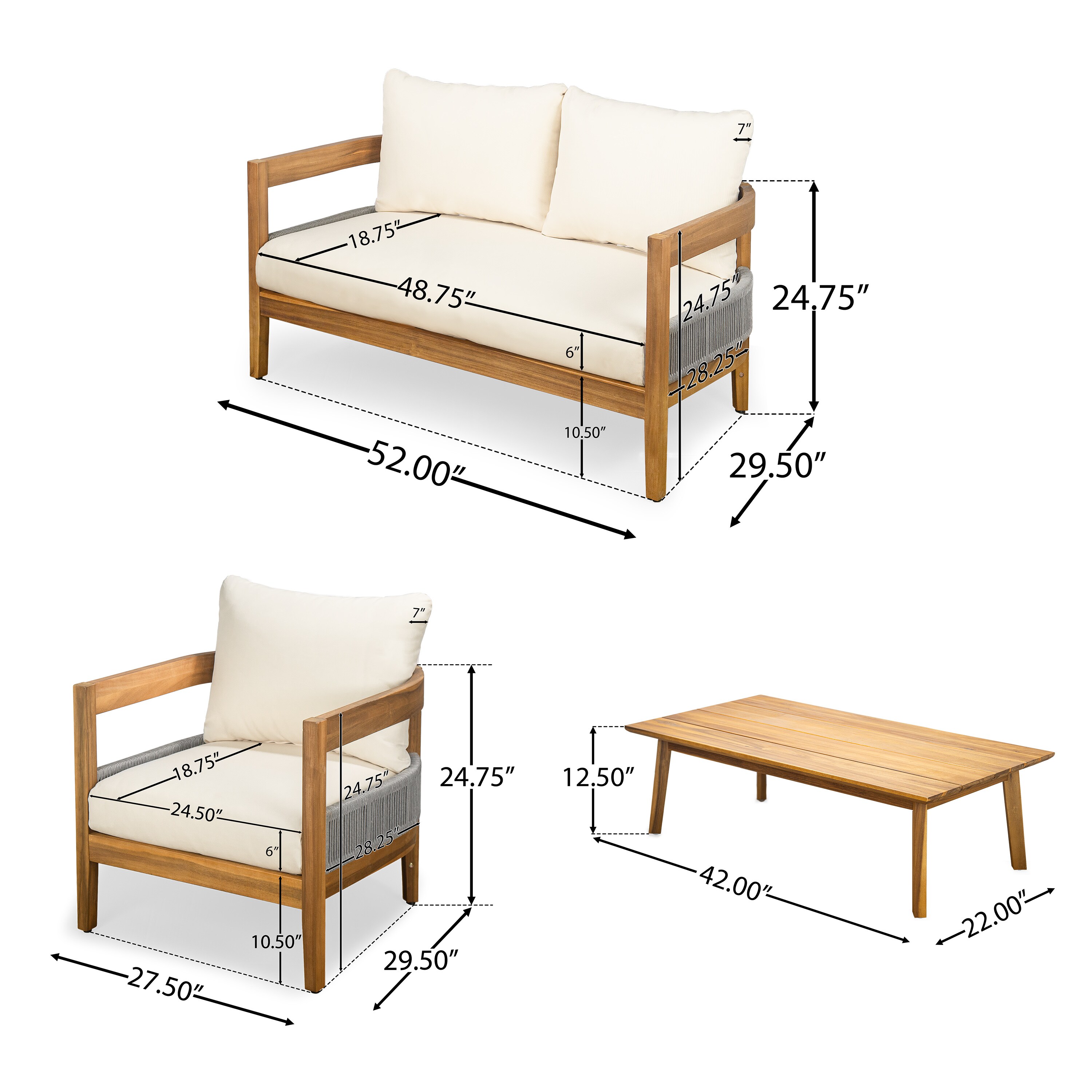 Best Selling Home Decor 322561 Patio-Conversation-Sets - View #4