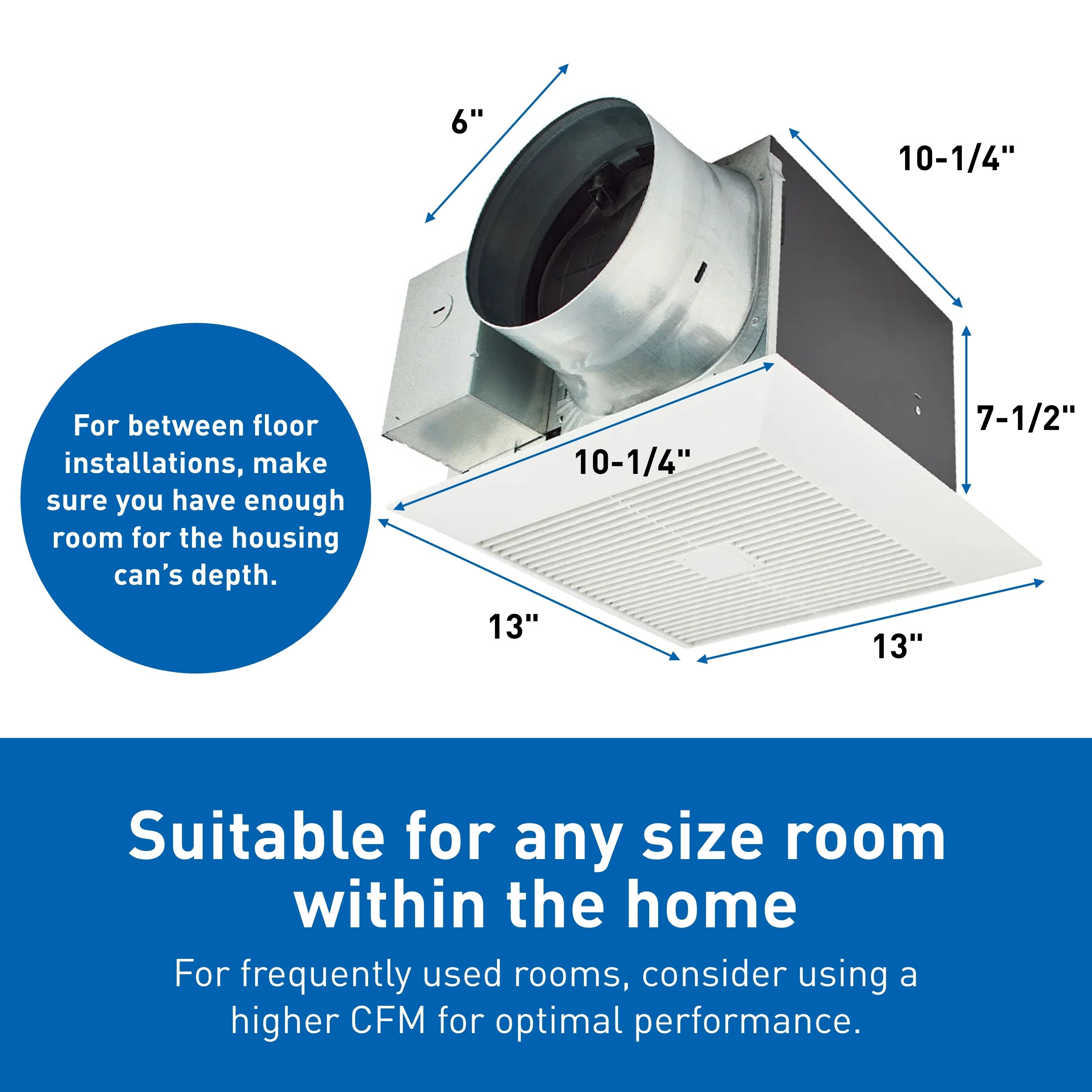 Panasonic FV-1115VK3 Bath-Fans - View #3
