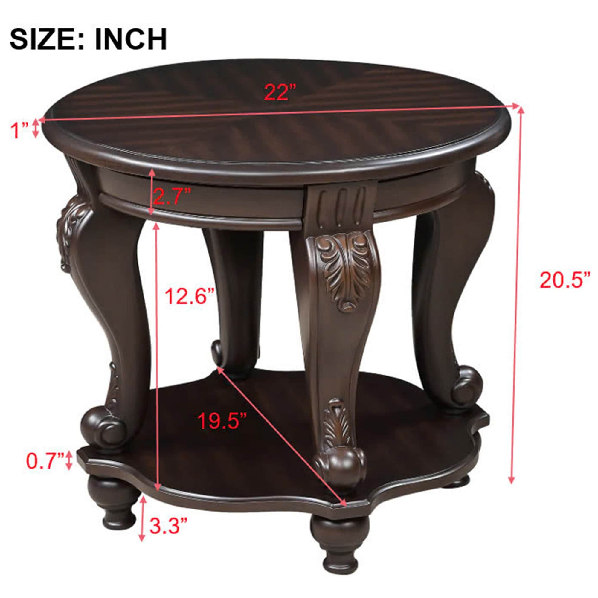 Sumyeg WF-HW63073-LA End-Tables - View #9