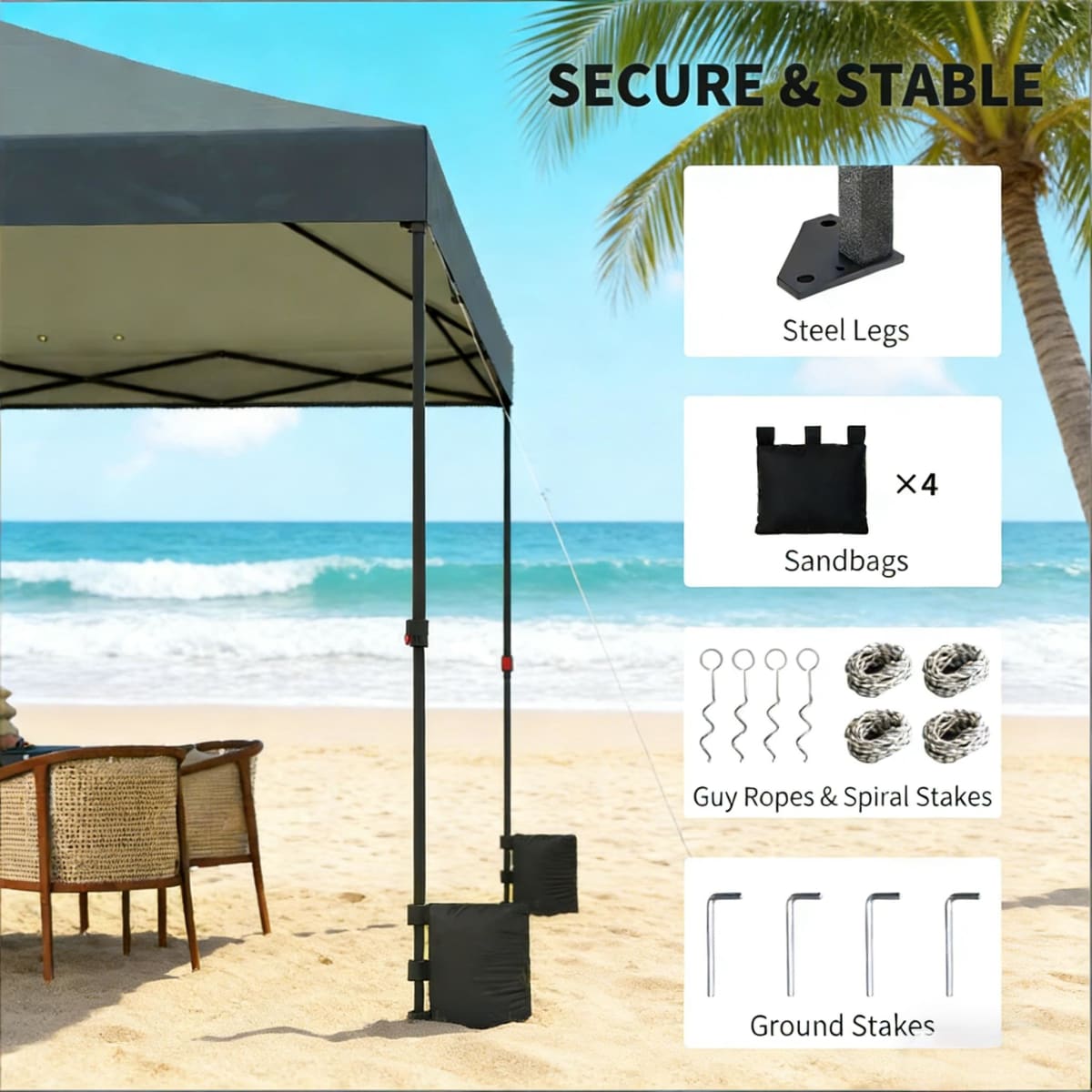 Vynxaria LS0504-466940 Wood-Resin-Gazebos - View #4