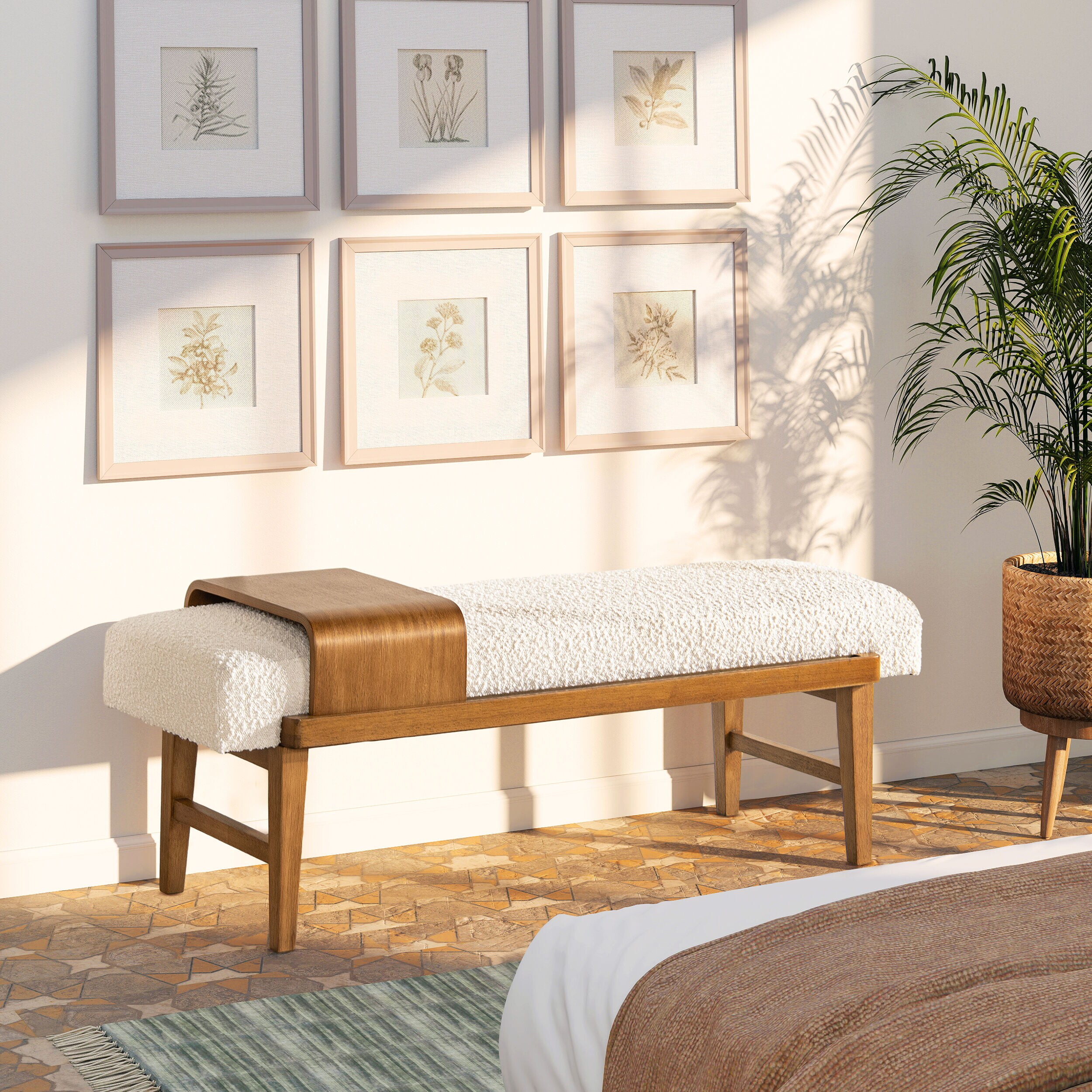 Jennifer Taylor Home LMBW-85810 bench - View #4