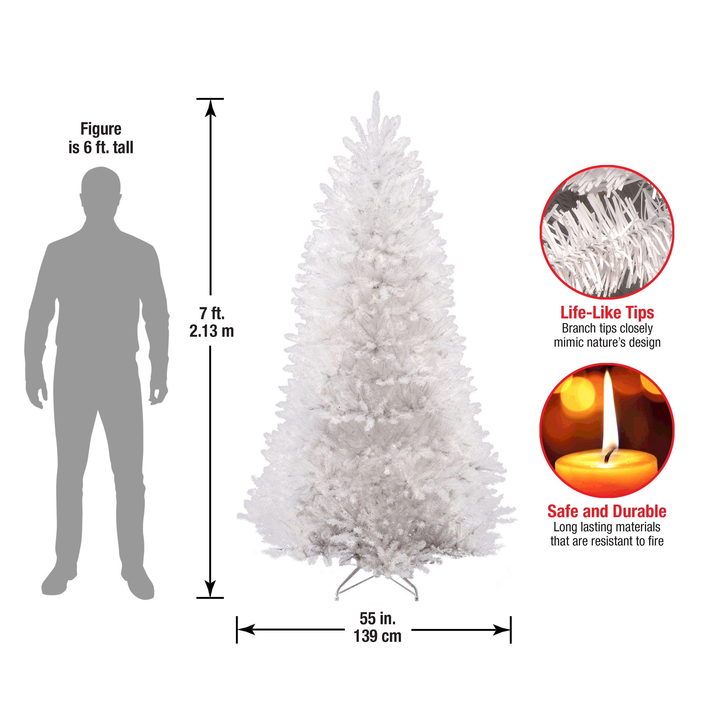 National Tree Company DUWH-70 Artificial-Christmas-Trees - View #5