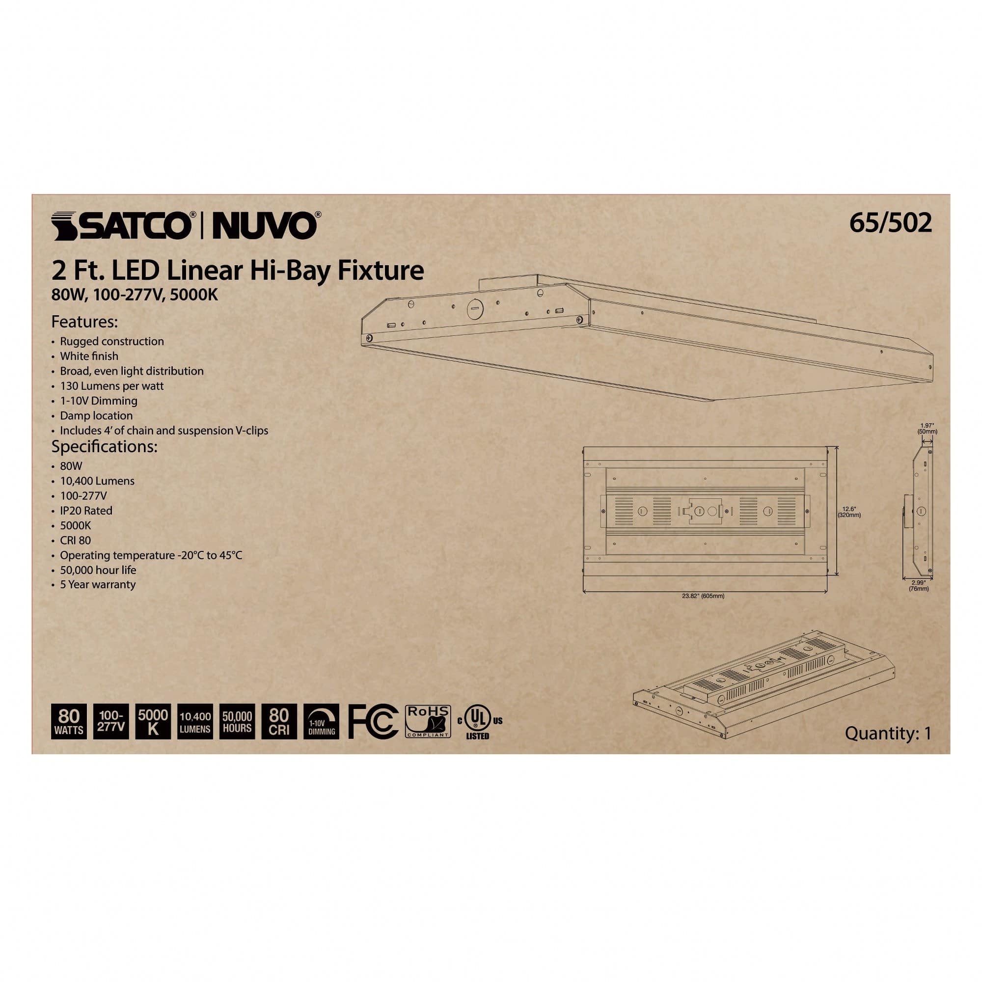 Nuvo Lighting 65/502 High-Bay-Lights - View #3